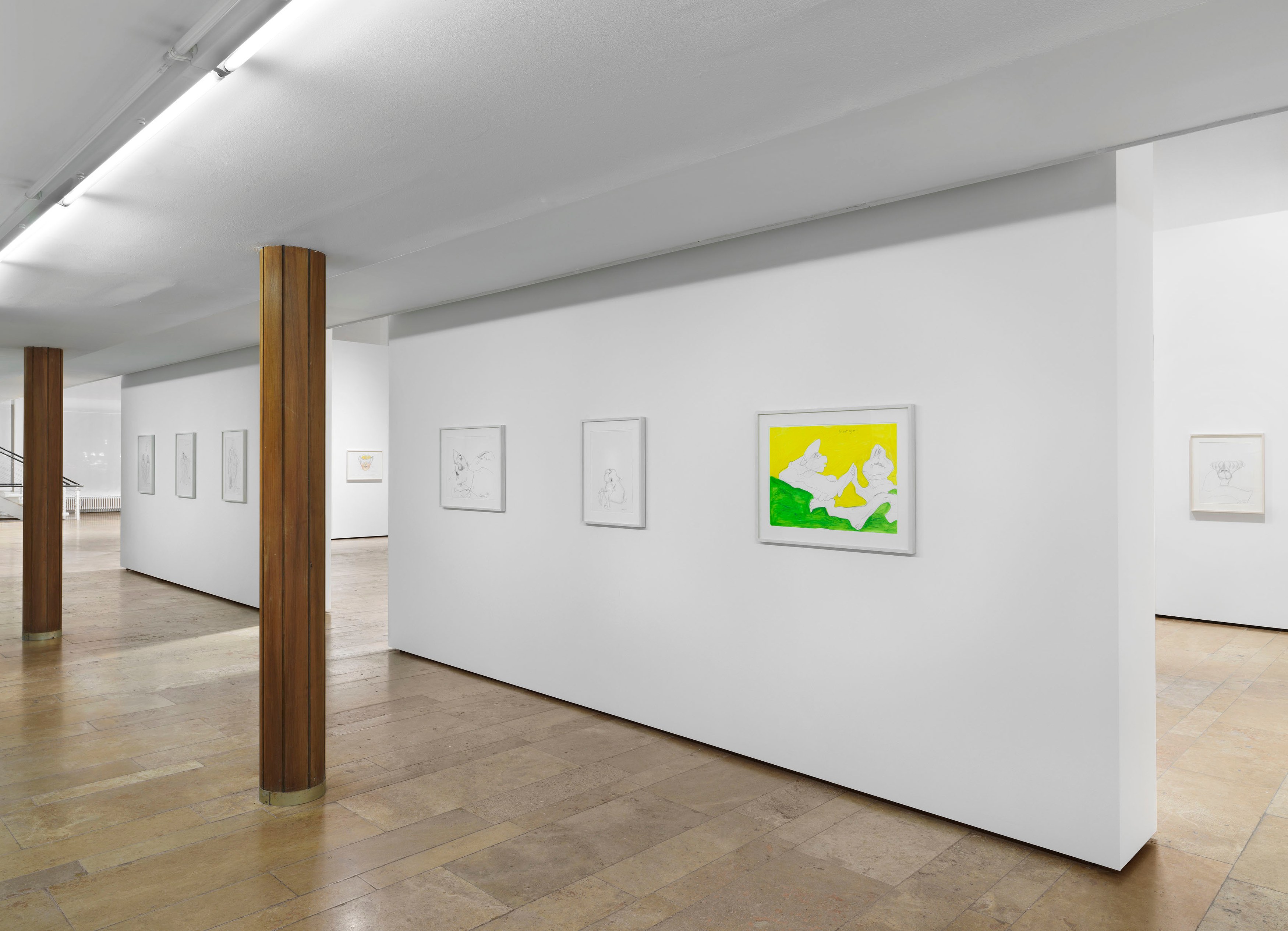 Maria Lassnig, Augensprache: Works on Paper 1974 – 2013 at Capitain Petzel, photo 15