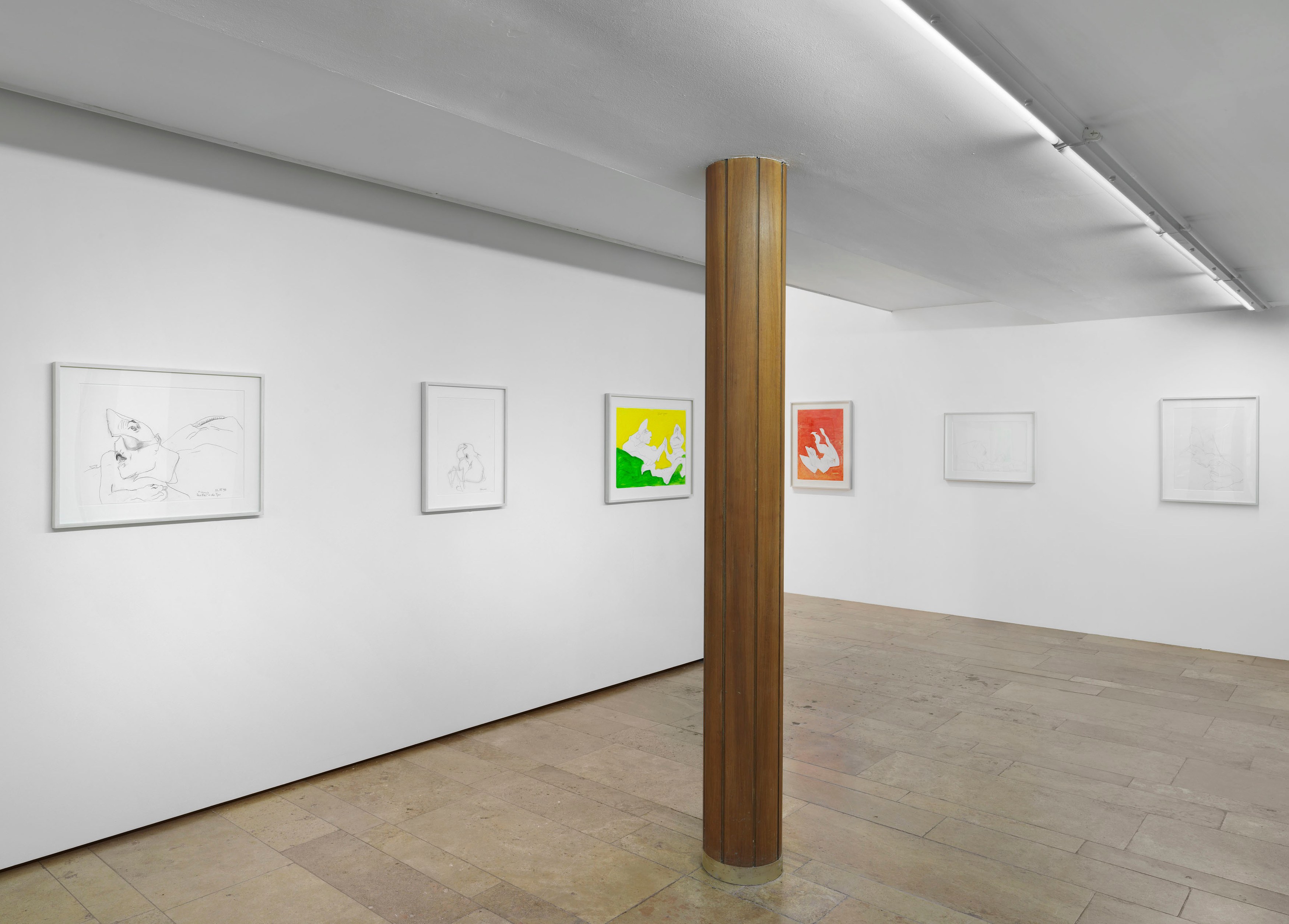Maria Lassnig, Augensprache: Works on Paper 1974 – 2013 at Capitain Petzel, photo 16