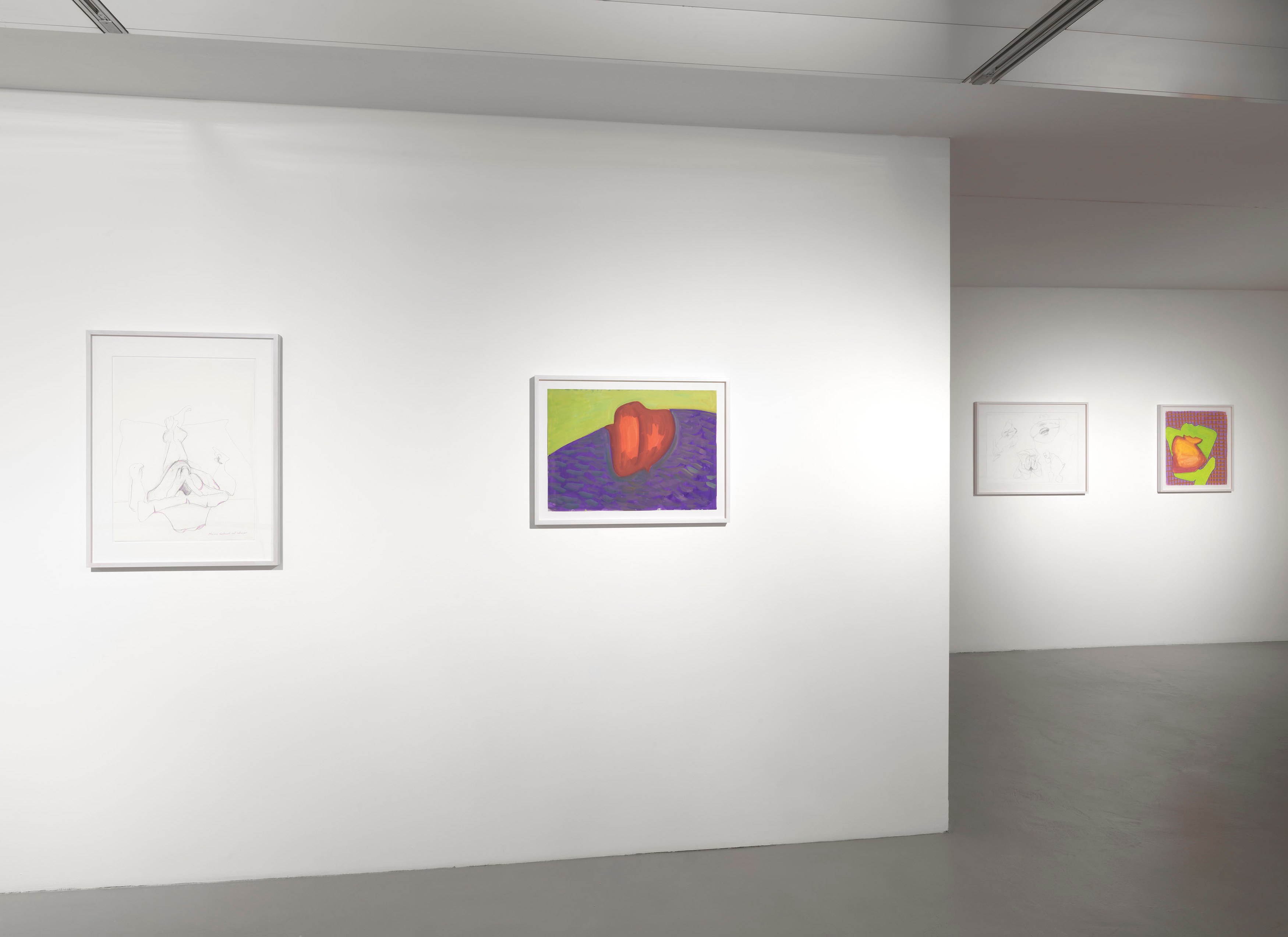 Maria Lassnig, Augensprache: Works on Paper 1974 – 2013 at Capitain Petzel, photo 17
