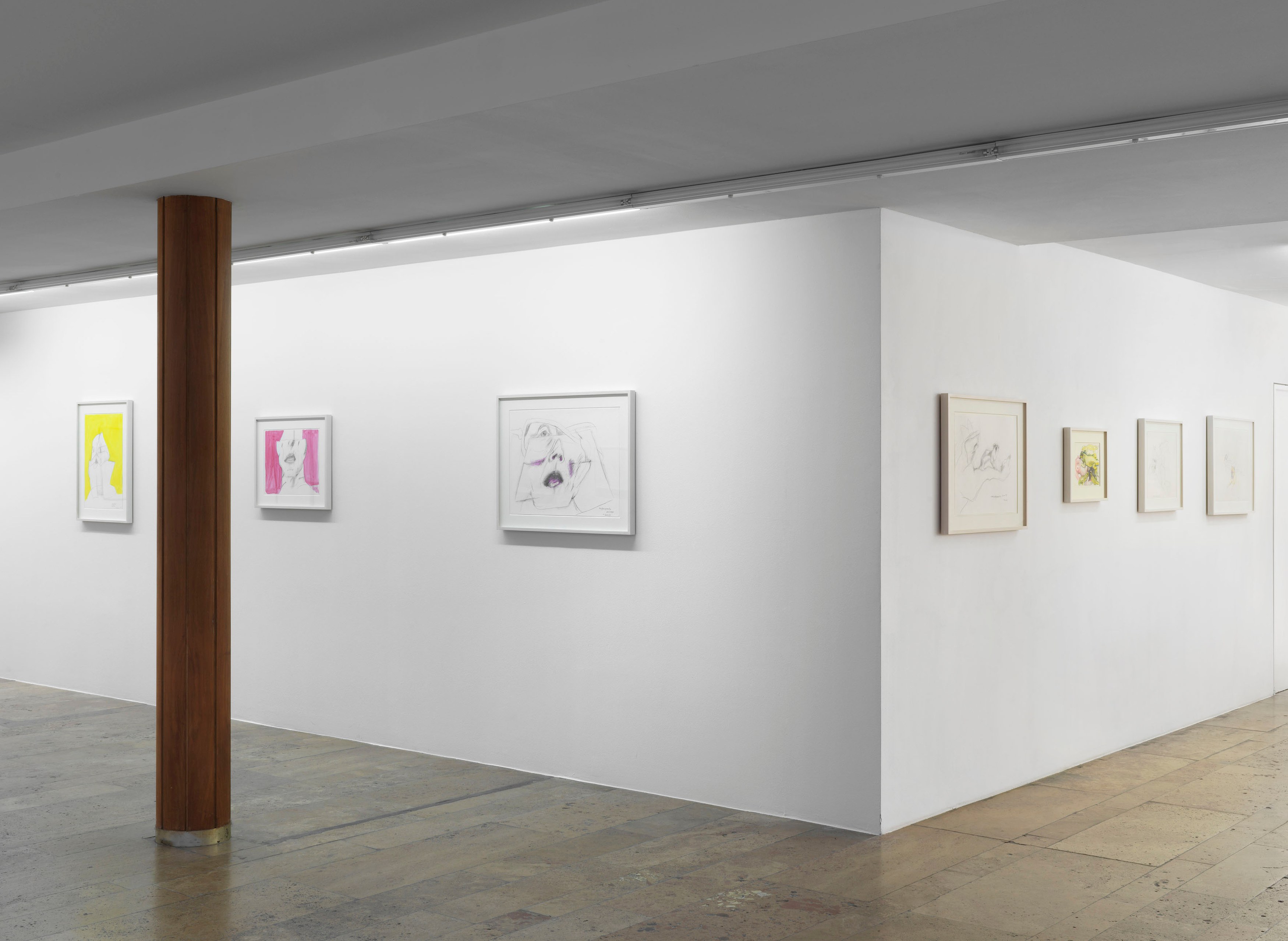Maria Lassnig, Augensprache: Works on Paper 1974 – 2013 at Capitain Petzel, photo 21