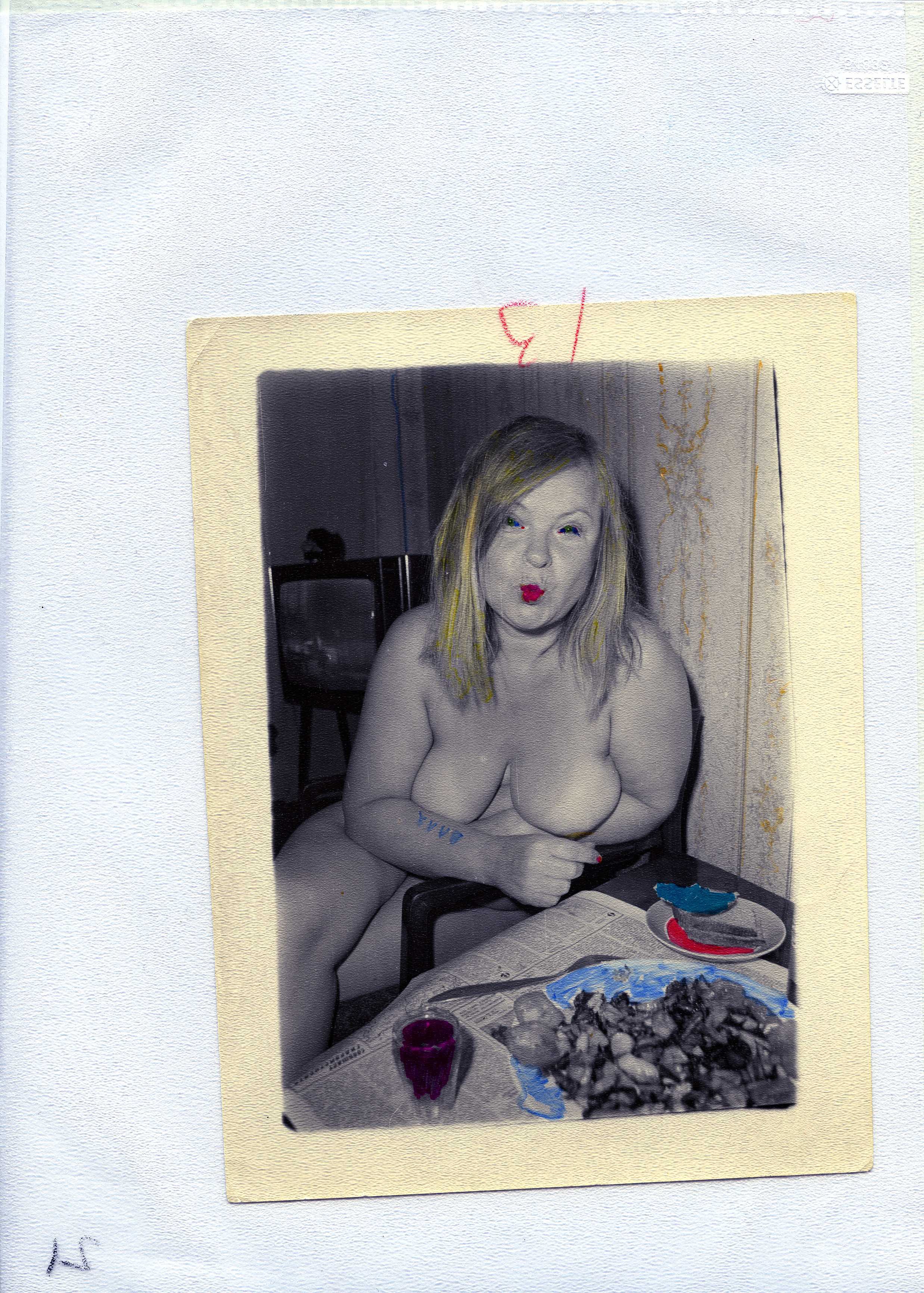 Boris Mikhailov, Diary at Trautwein Herleth, photo 15