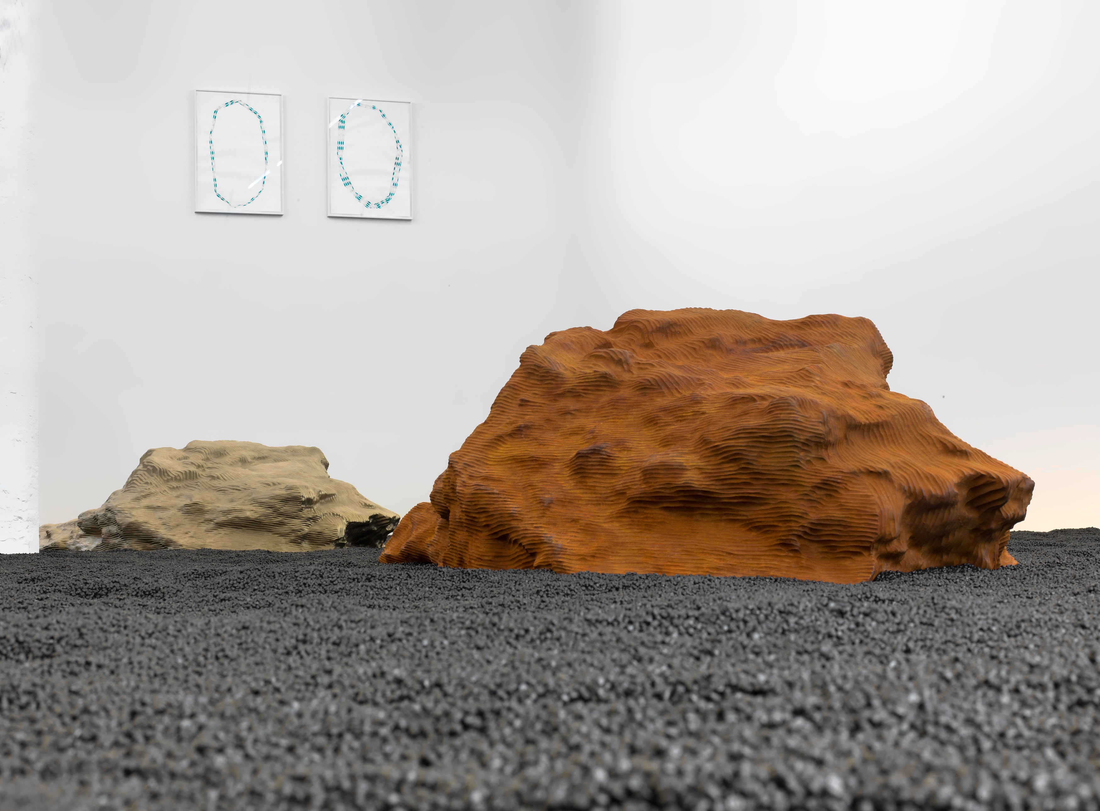 Alice Channer, Early Man at Okey Dokey Konrad Fischer, photo 30
