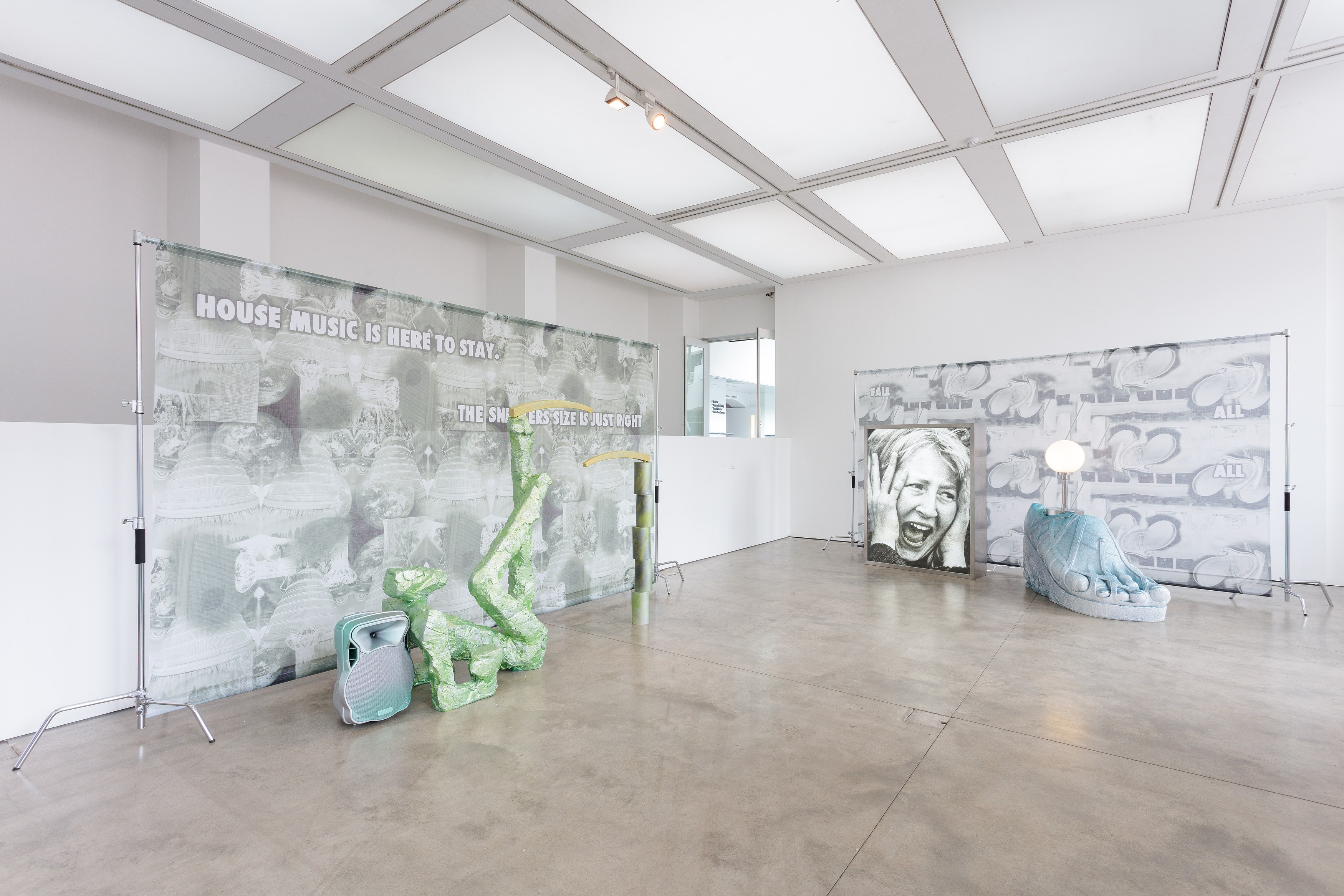 Guan Xiao, Flattened Metal at Institute of Contemporary Arts, London, photo 2