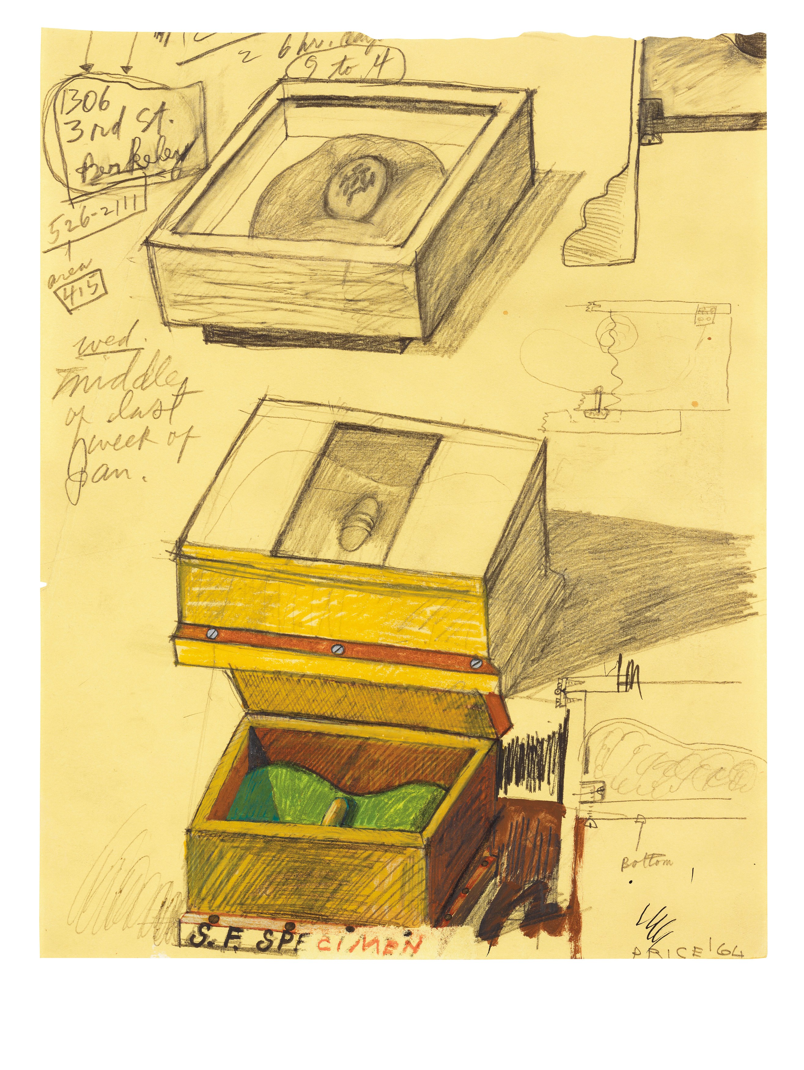 Ken Price, Slow and Steady Wins the Race, Works on Paper, 1962–2010 at The Drawing Center, photo 13