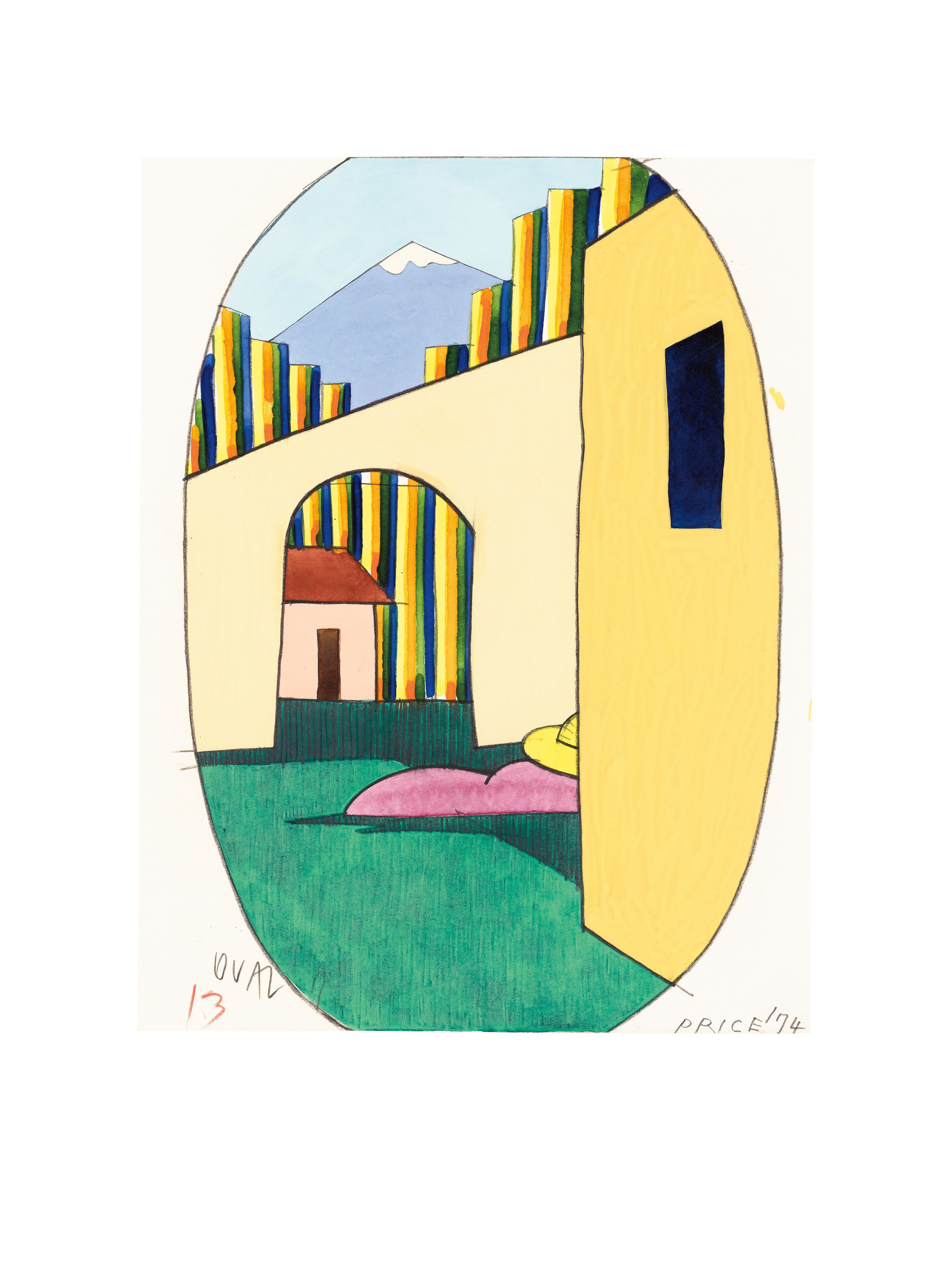 Ken Price, Slow and Steady Wins the Race, Works on Paper, 1962–2010 at The Drawing Center, photo 25
