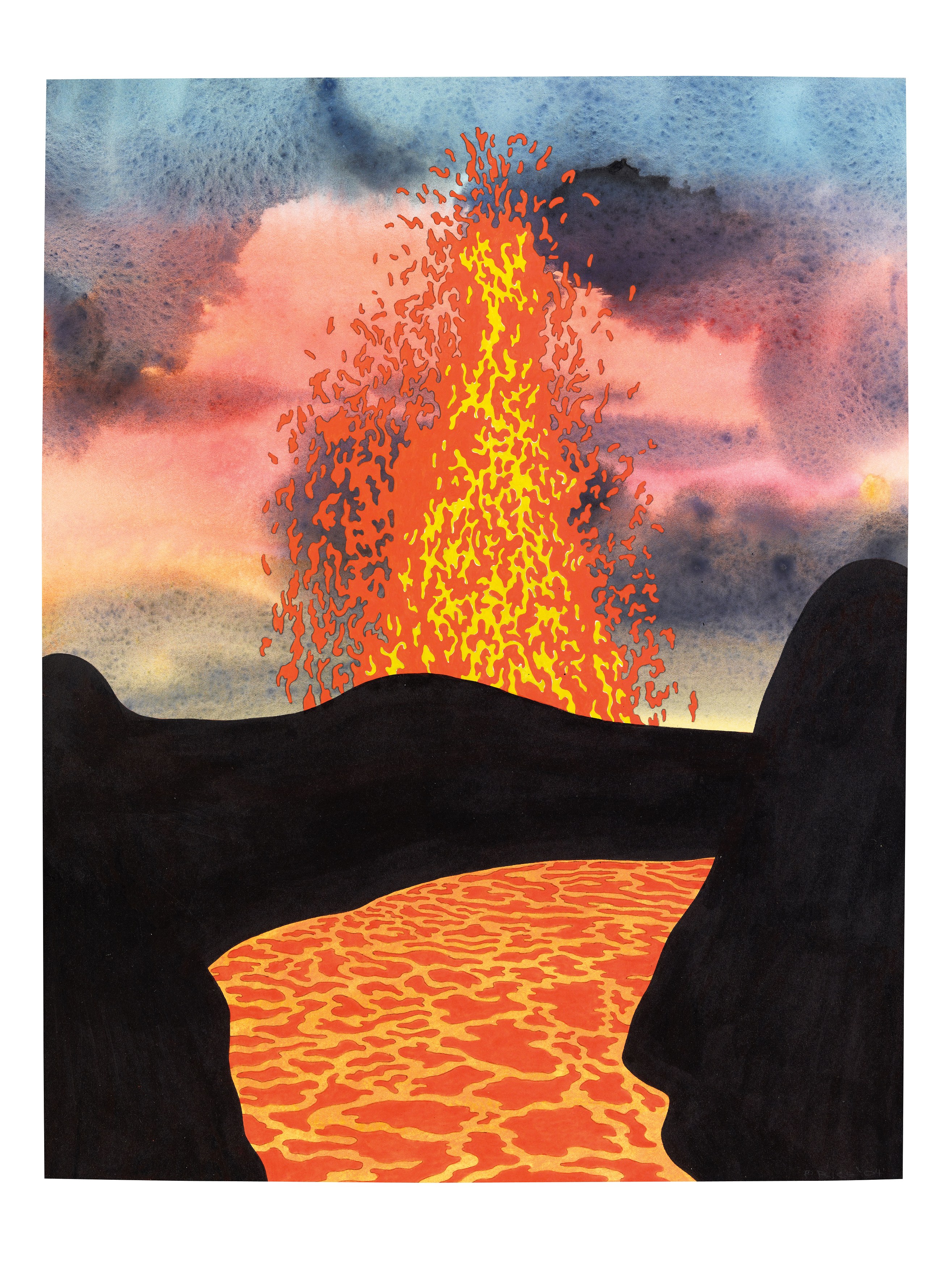 Ken Price, Slow and Steady Wins the Race, Works on Paper, 1962–2010 at The Drawing Center, photo 34