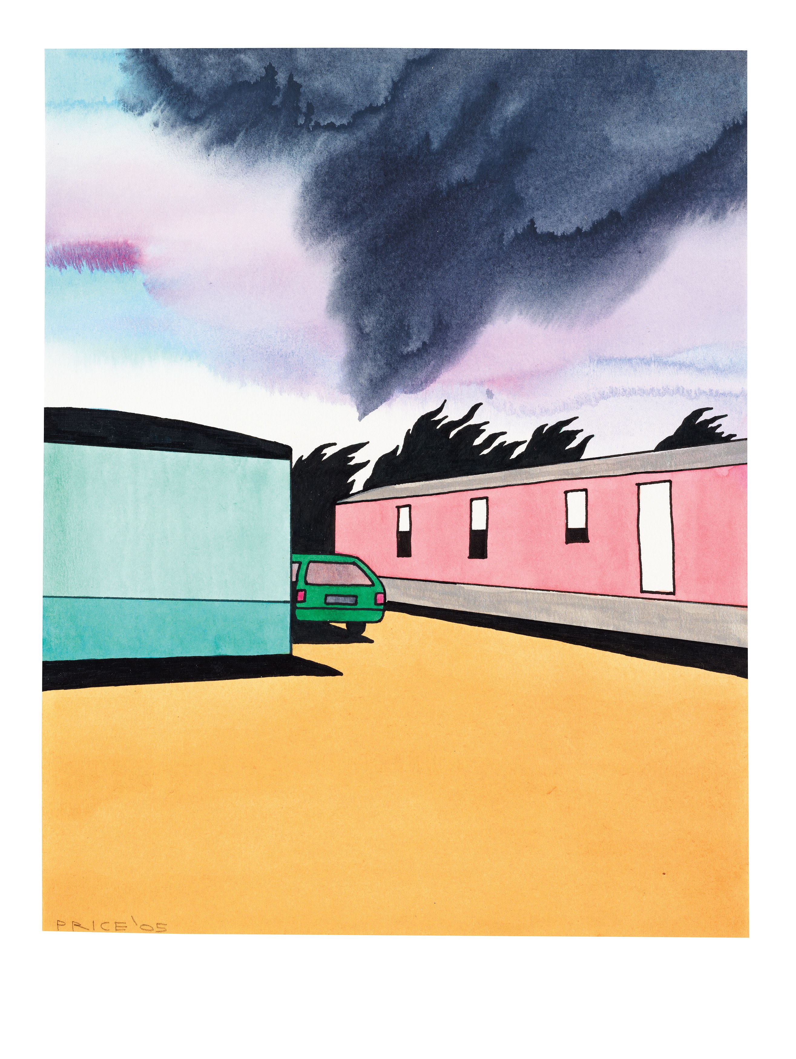 Ken Price, Slow and Steady Wins the Race, Works on Paper, 1962–2010 at The Drawing Center, photo 37