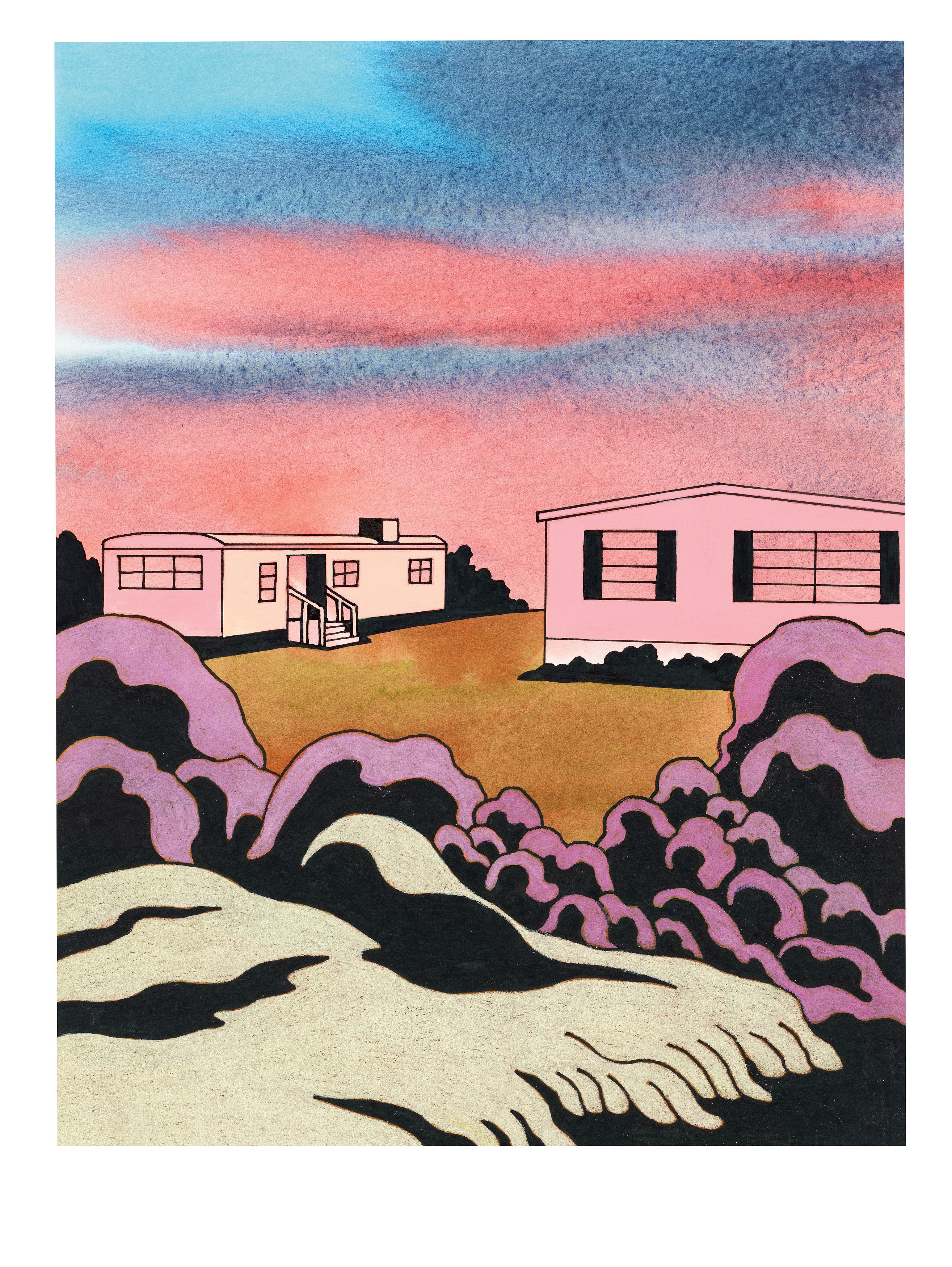 Ken Price, Slow and Steady Wins the Race, Works on Paper, 1962–2010 at The Drawing Center, photo 38
