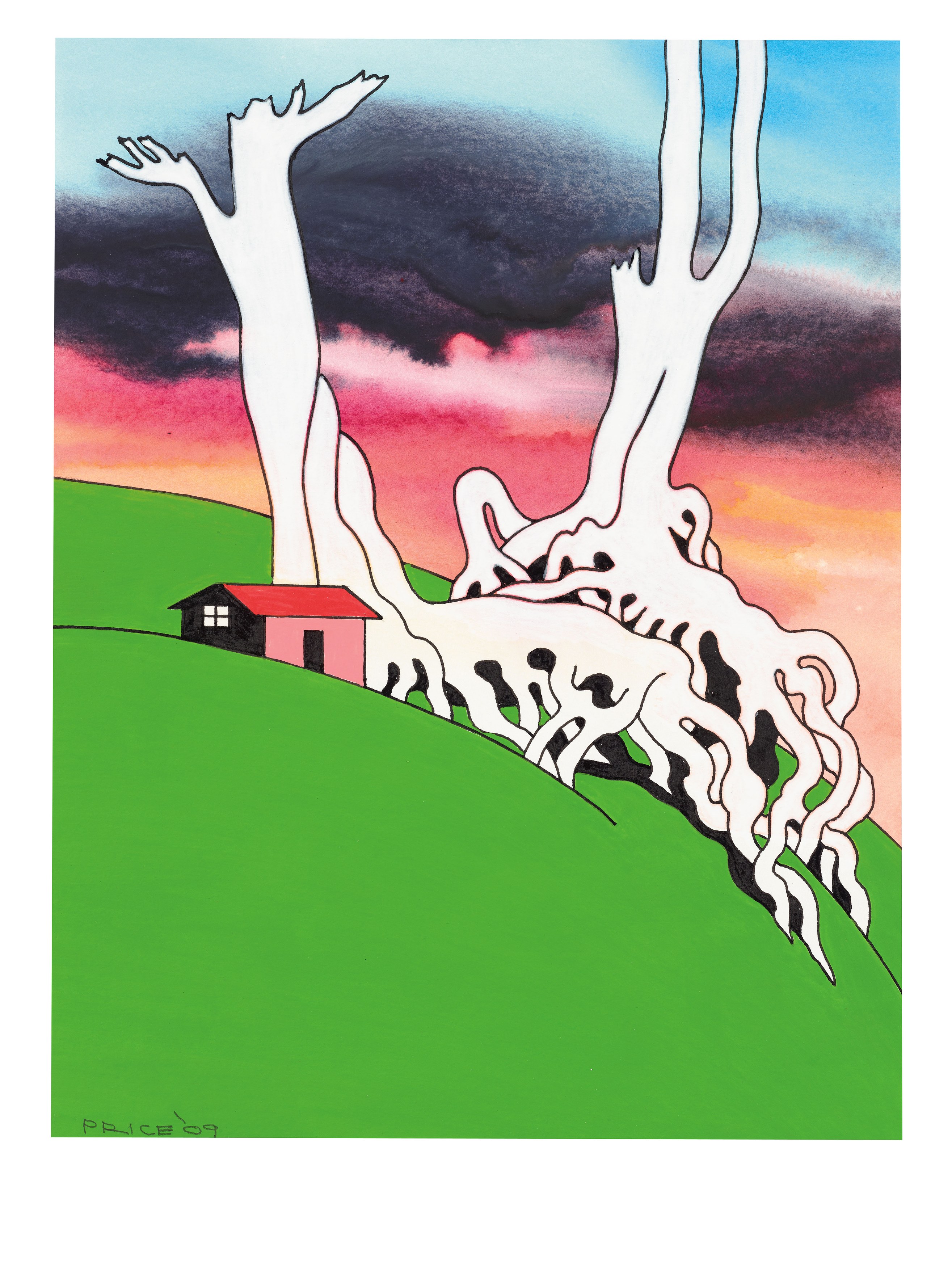 Ken Price, Slow and Steady Wins the Race, Works on Paper, 1962–2010 at The Drawing Center, photo 42