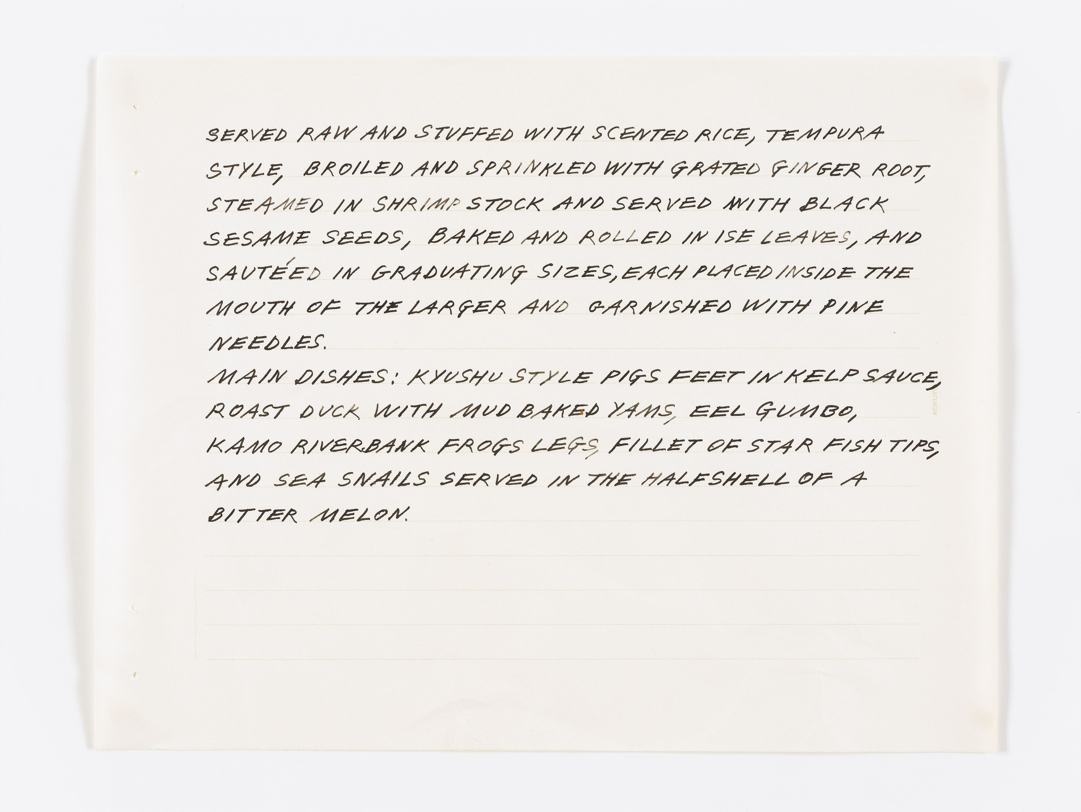 Ken Price, Slow and Steady Wins the Race, Works on Paper, 1962–2010 at The Drawing Center, photo 48