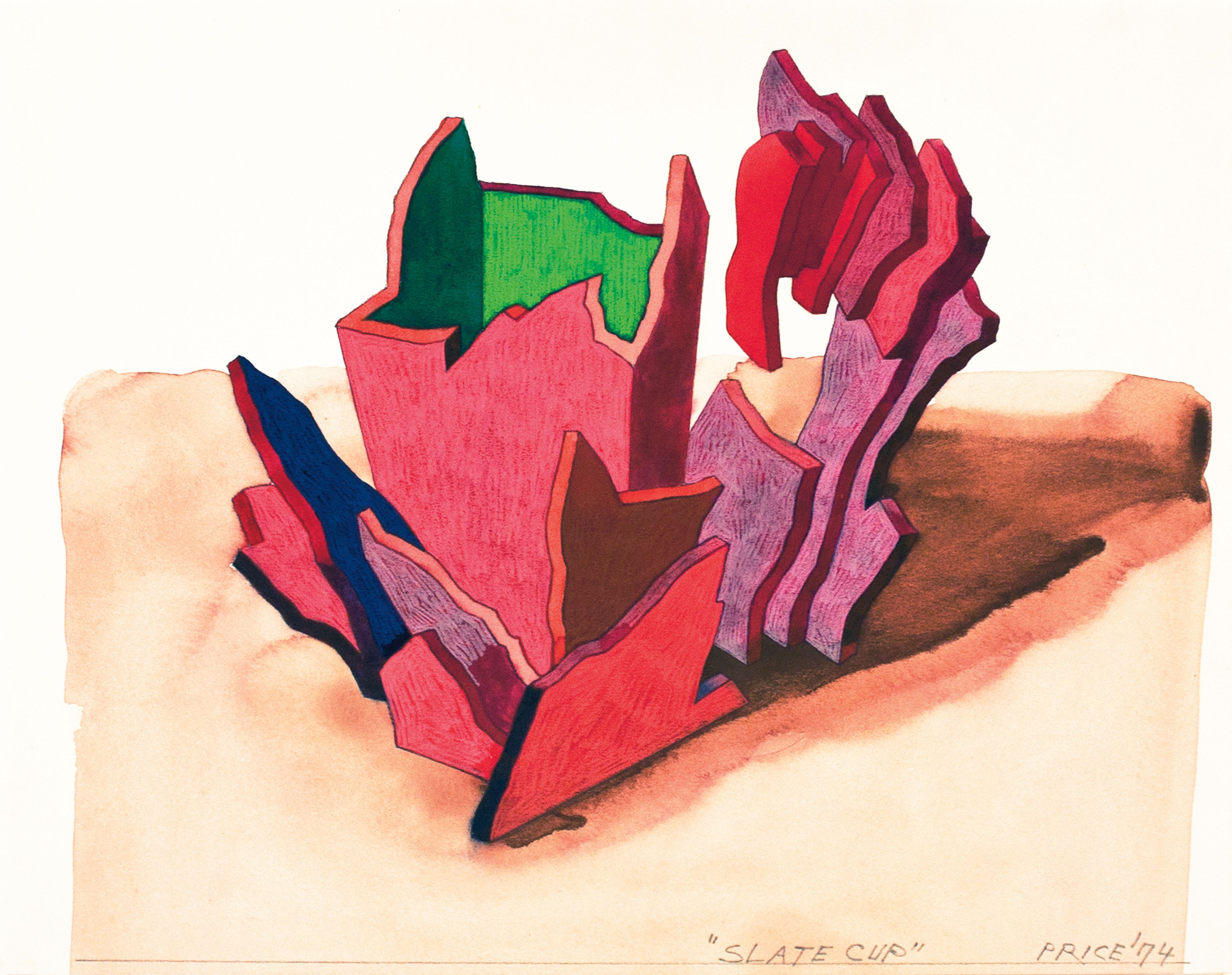 Ken Price, Slow and Steady Wins the Race, Works on Paper, 1962–2010 at The Drawing Center, photo 69