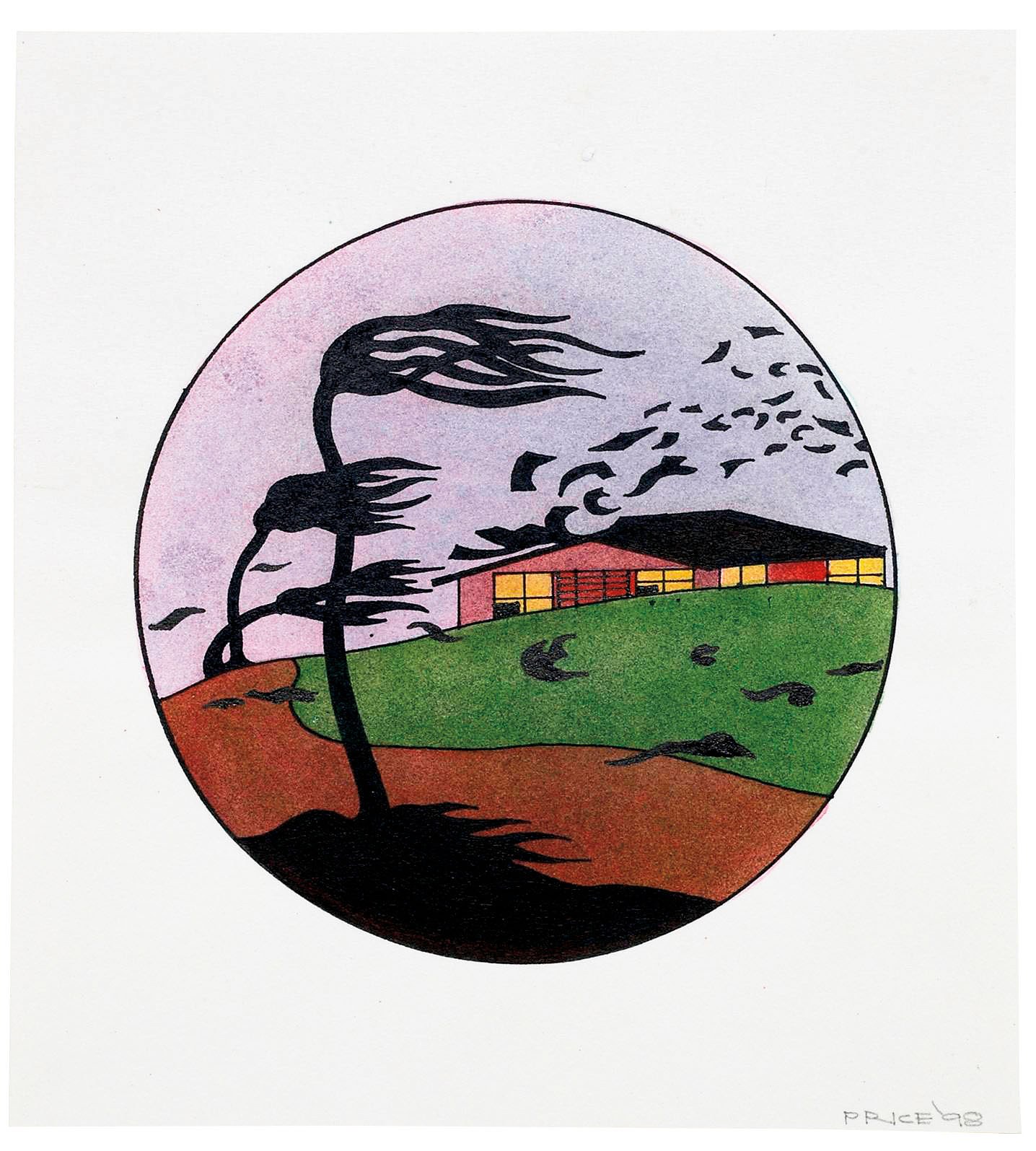 Ken Price, Slow and Steady Wins the Race, Works on Paper, 1962–2010 at The Drawing Center, photo 84