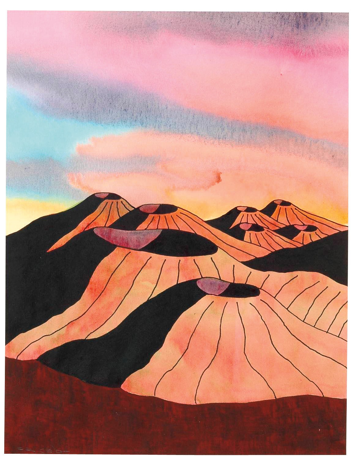 Ken Price, Slow and Steady Wins the Race, Works on Paper, 1962–2010 at The Drawing Center, photo 87