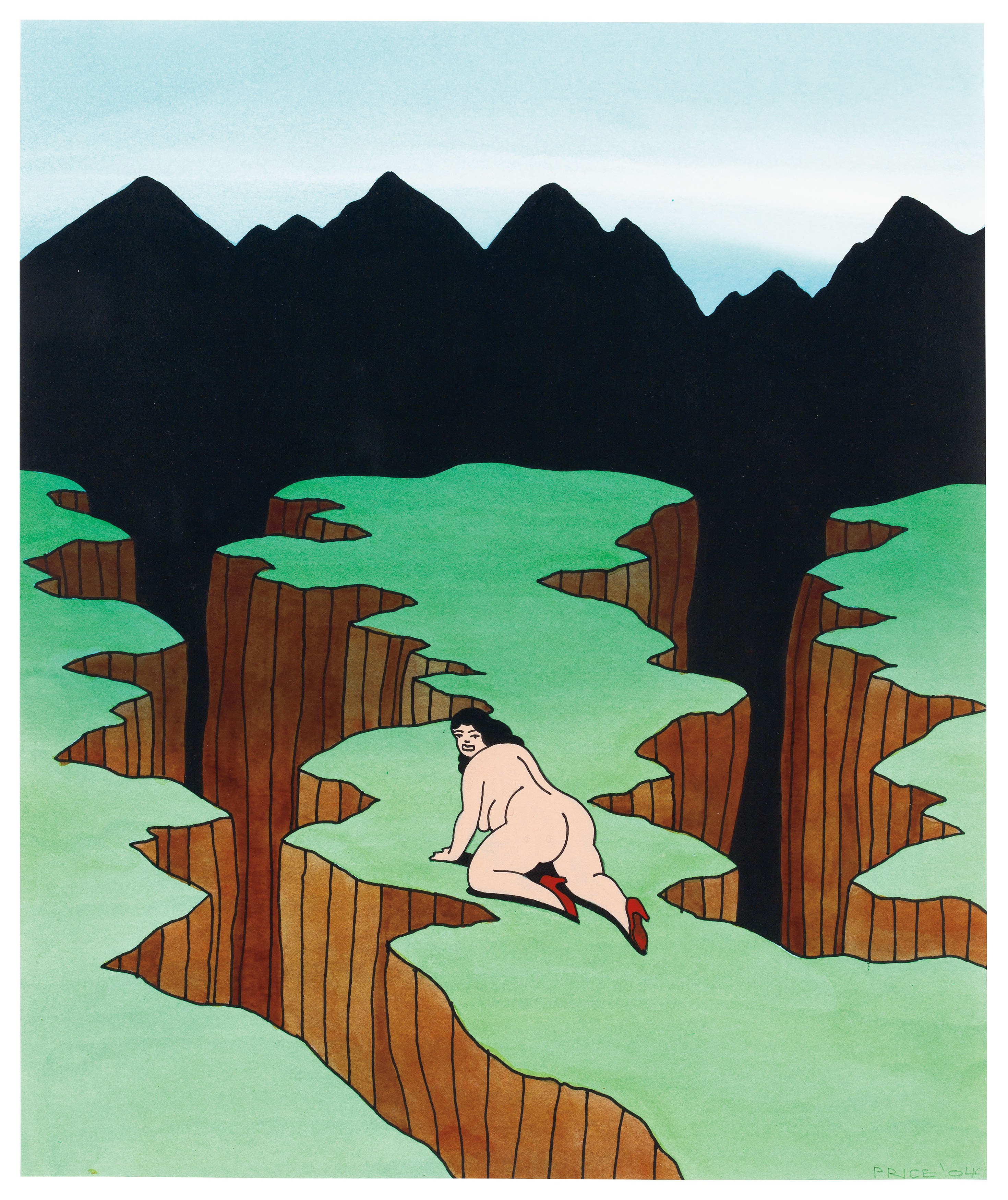 Ken Price, Slow and Steady Wins the Race, Works on Paper, 1962–2010 at The Drawing Center, photo 89