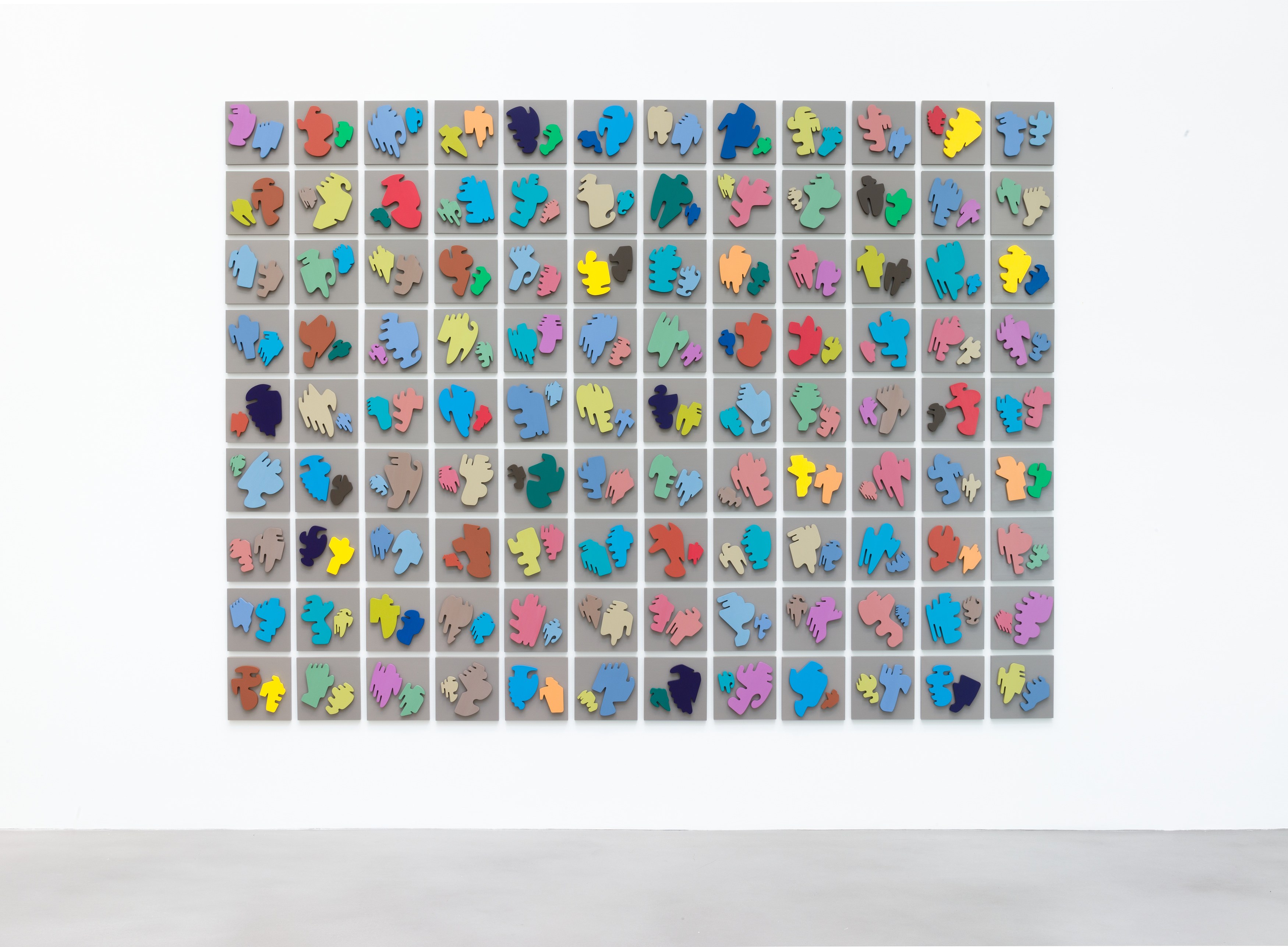 Allan McCollum, The Shapes Project: Perfect Couples at Petzel, photo 34