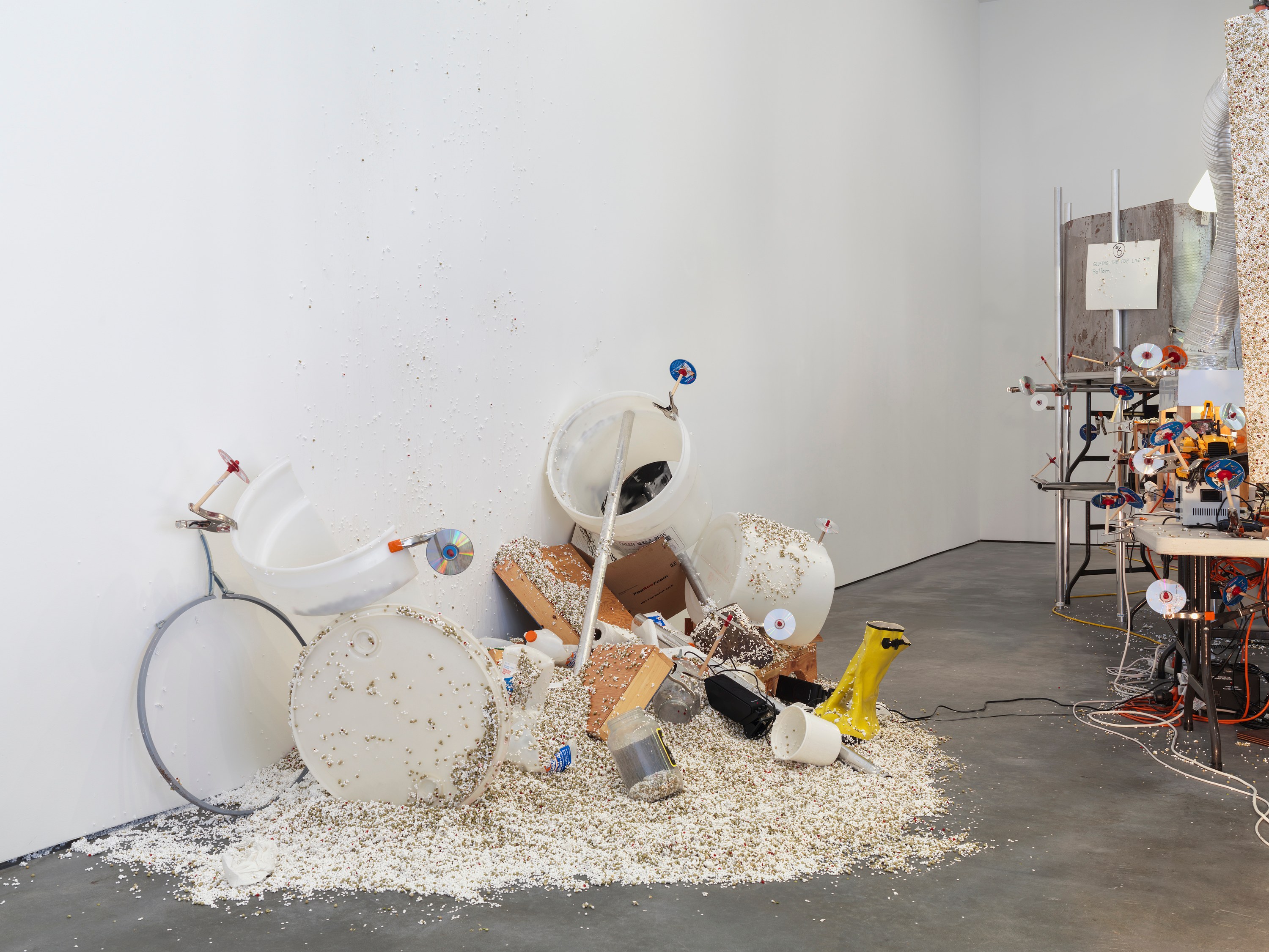 Jason Rhoades, PeaRoeFoam at Josh Smith Studio, Brooklyn, photo 3