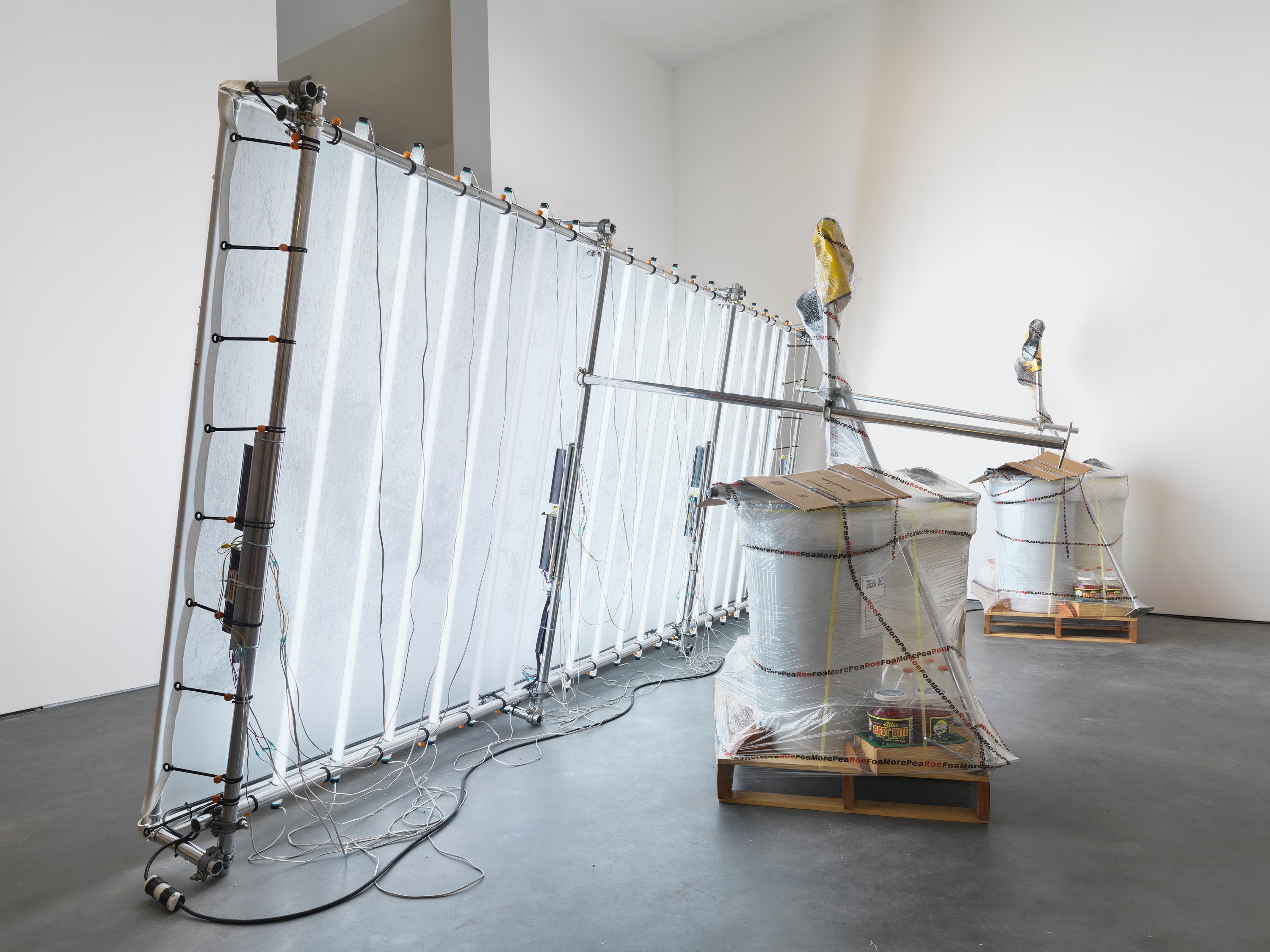 Jason Rhoades, PeaRoeFoam at Josh Smith Studio, Brooklyn, photo 5