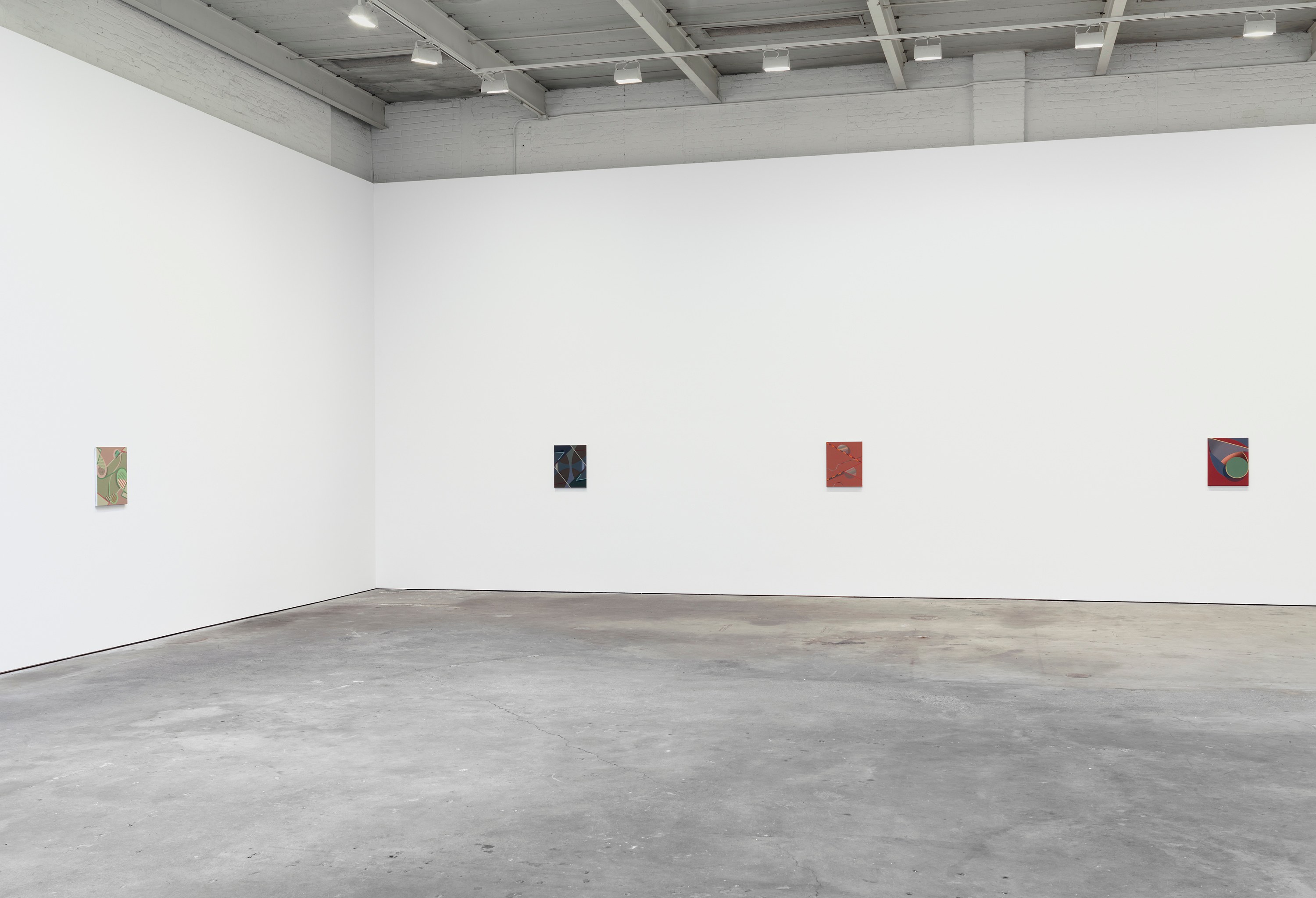 Tomma Abts, Untitled at Josh Smith Studio, Brooklyn, photo 2