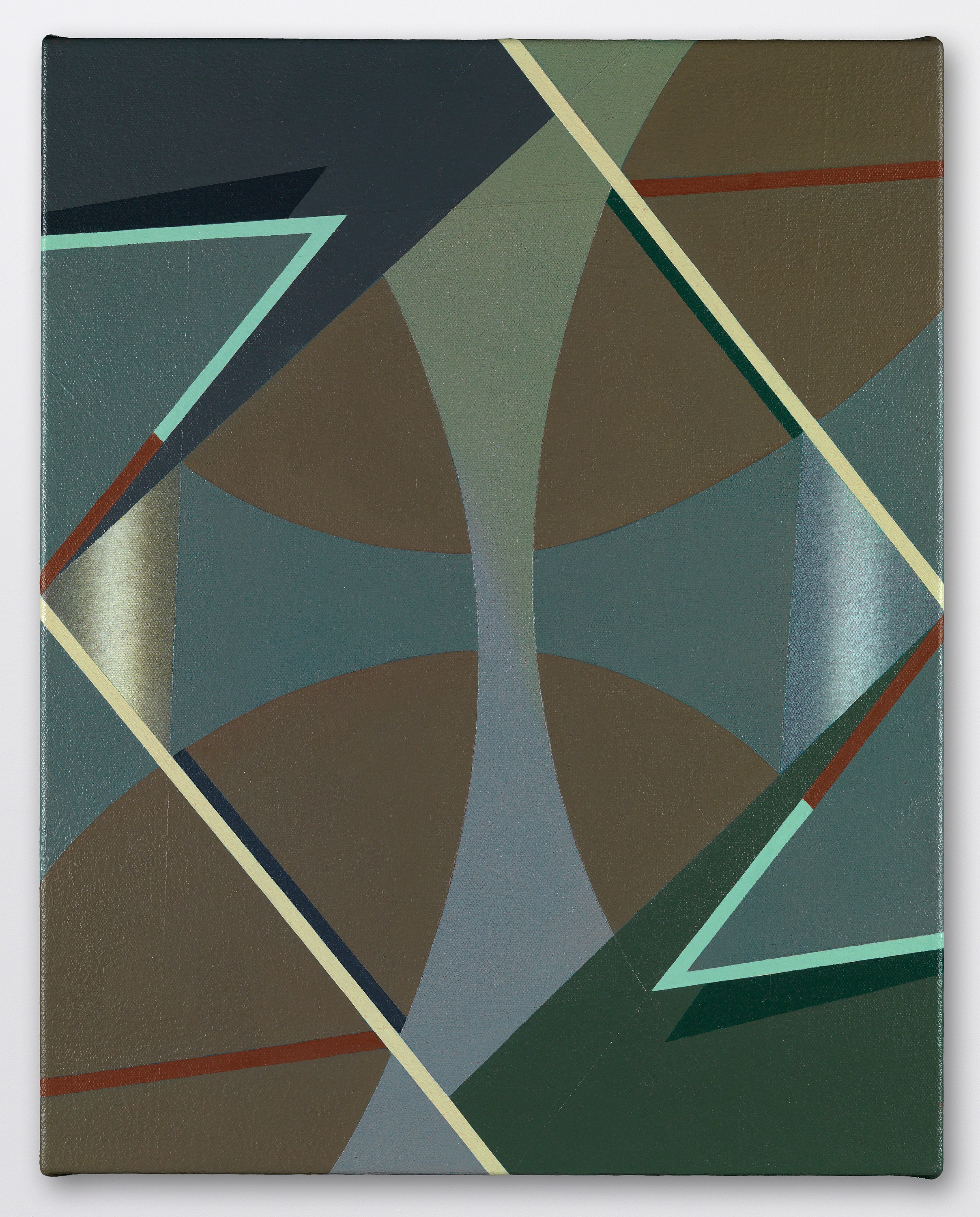 Tomma Abts, Untitled at Josh Smith Studio, Brooklyn, photo 7