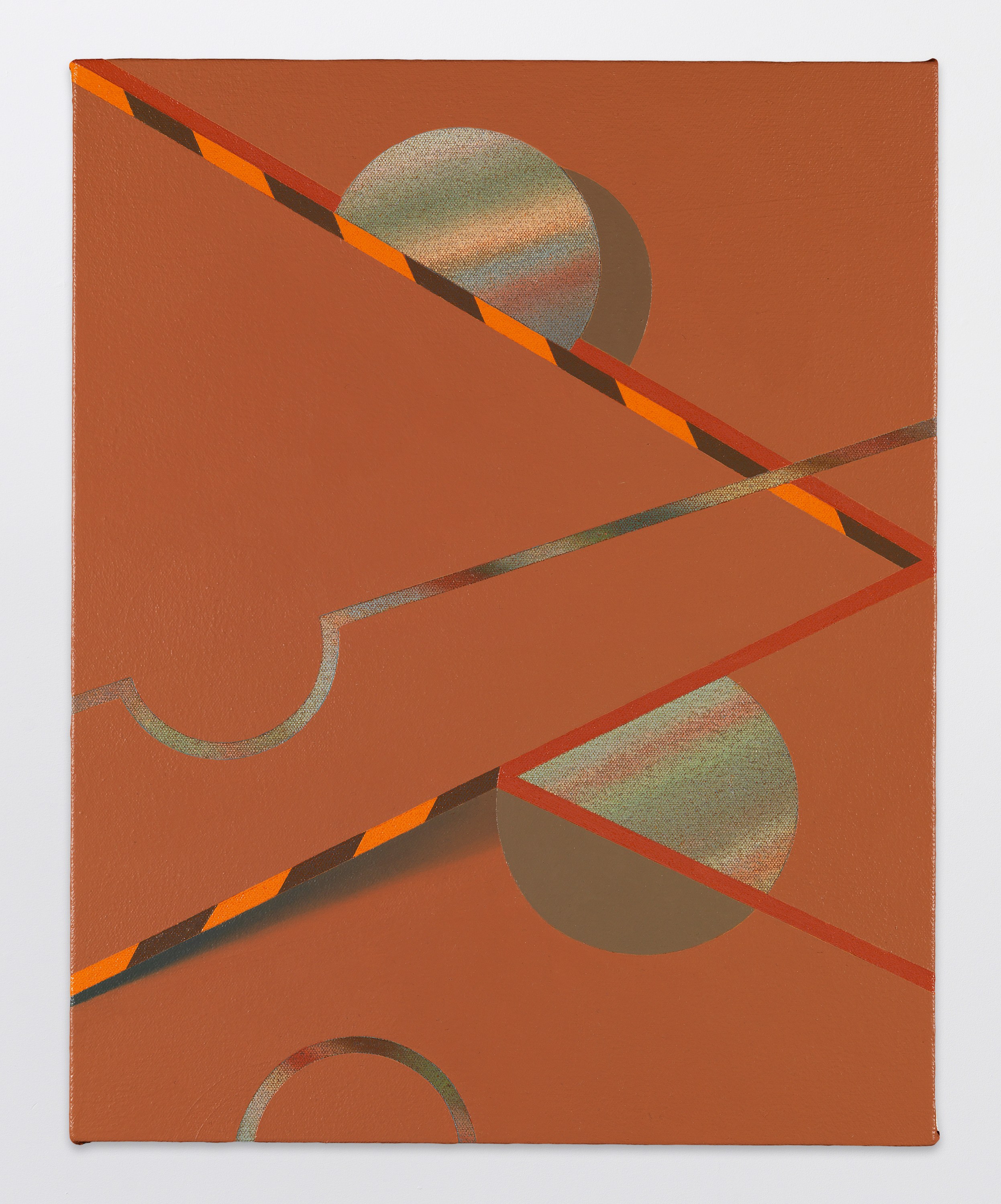 Tomma Abts, Untitled at Josh Smith Studio, Brooklyn, photo 10