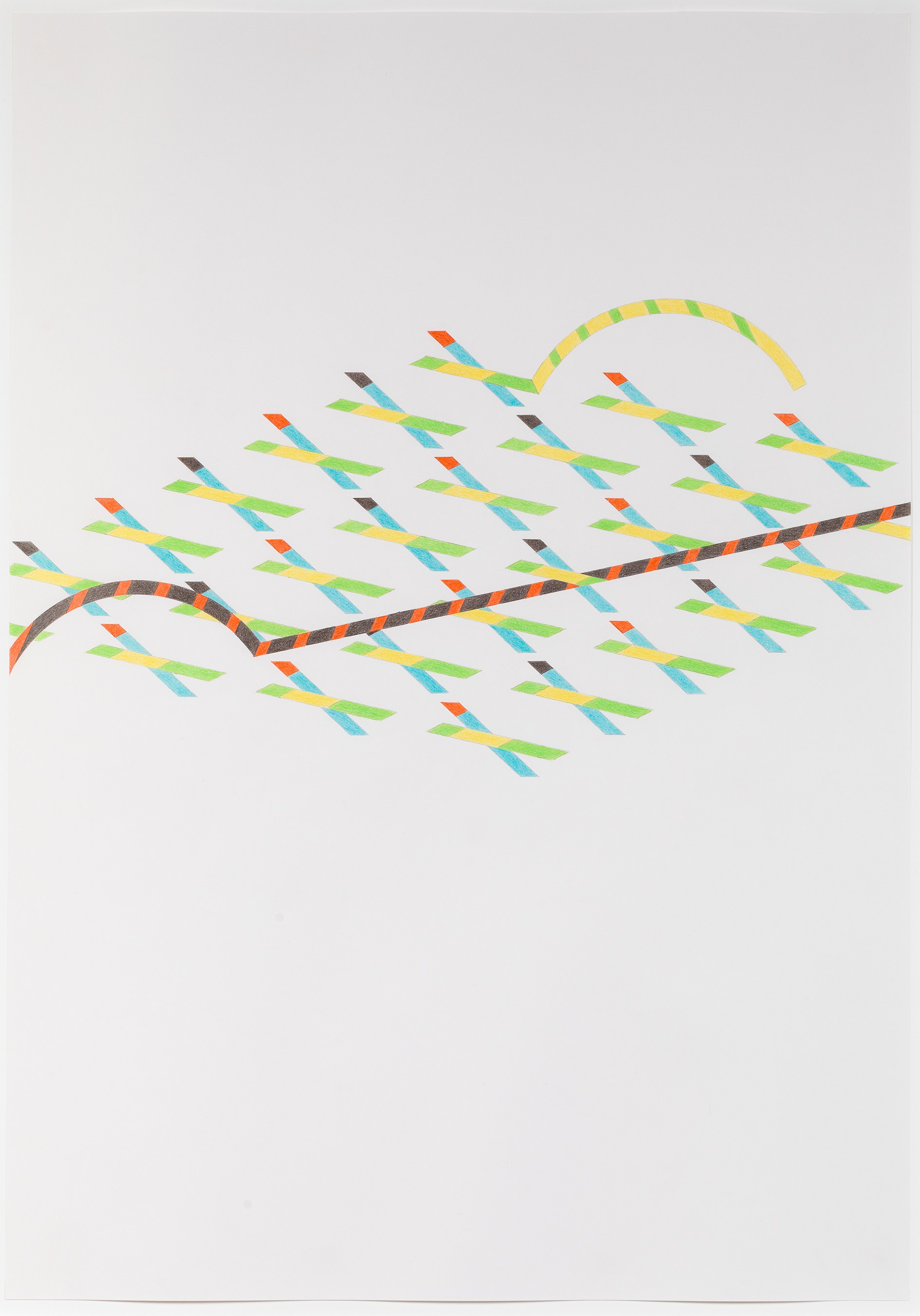 Tomma Abts, Untitled at Josh Smith Studio, Brooklyn, photo 17