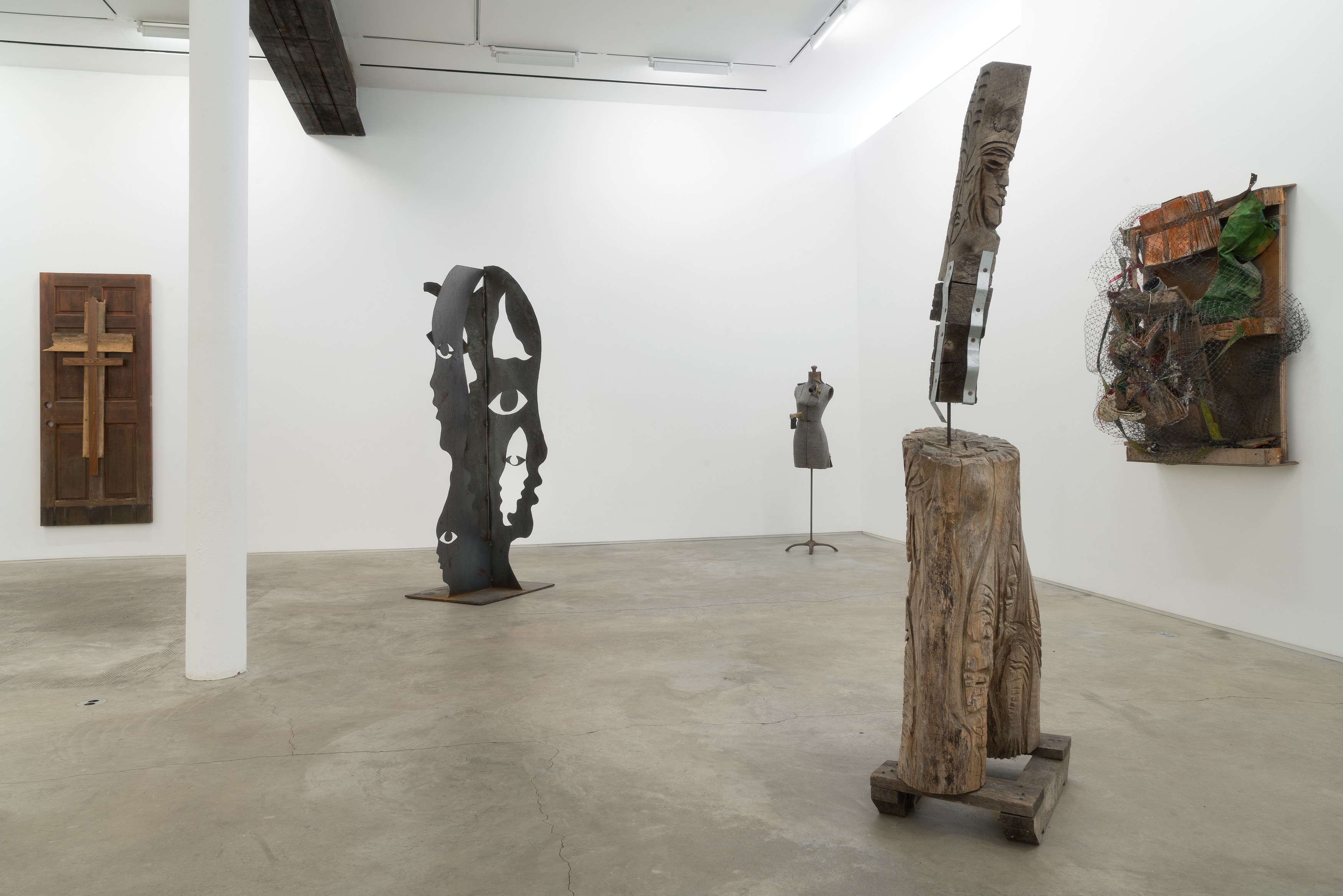 Lonnie Holley, Which Do We Drop First, The Baby or The Bomb? at James Fuentes, photo 3