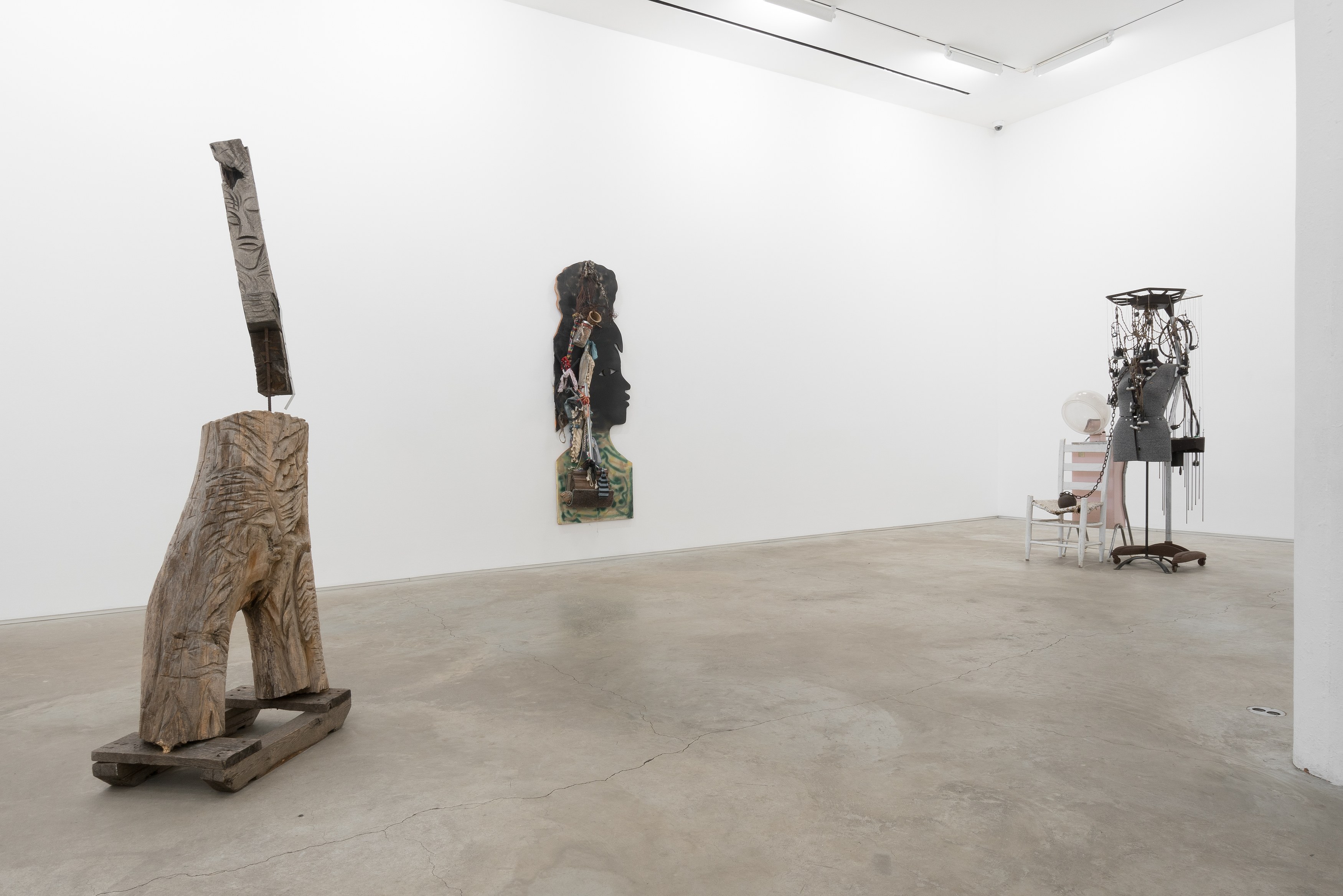 Lonnie Holley, Which Do We Drop First, The Baby or The Bomb? at James Fuentes, photo 4