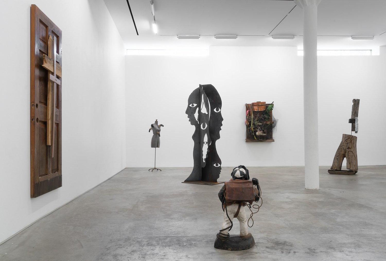 Lonnie Holley, Which Do We Drop First, The Baby or The Bomb? at James Fuentes, photo 6