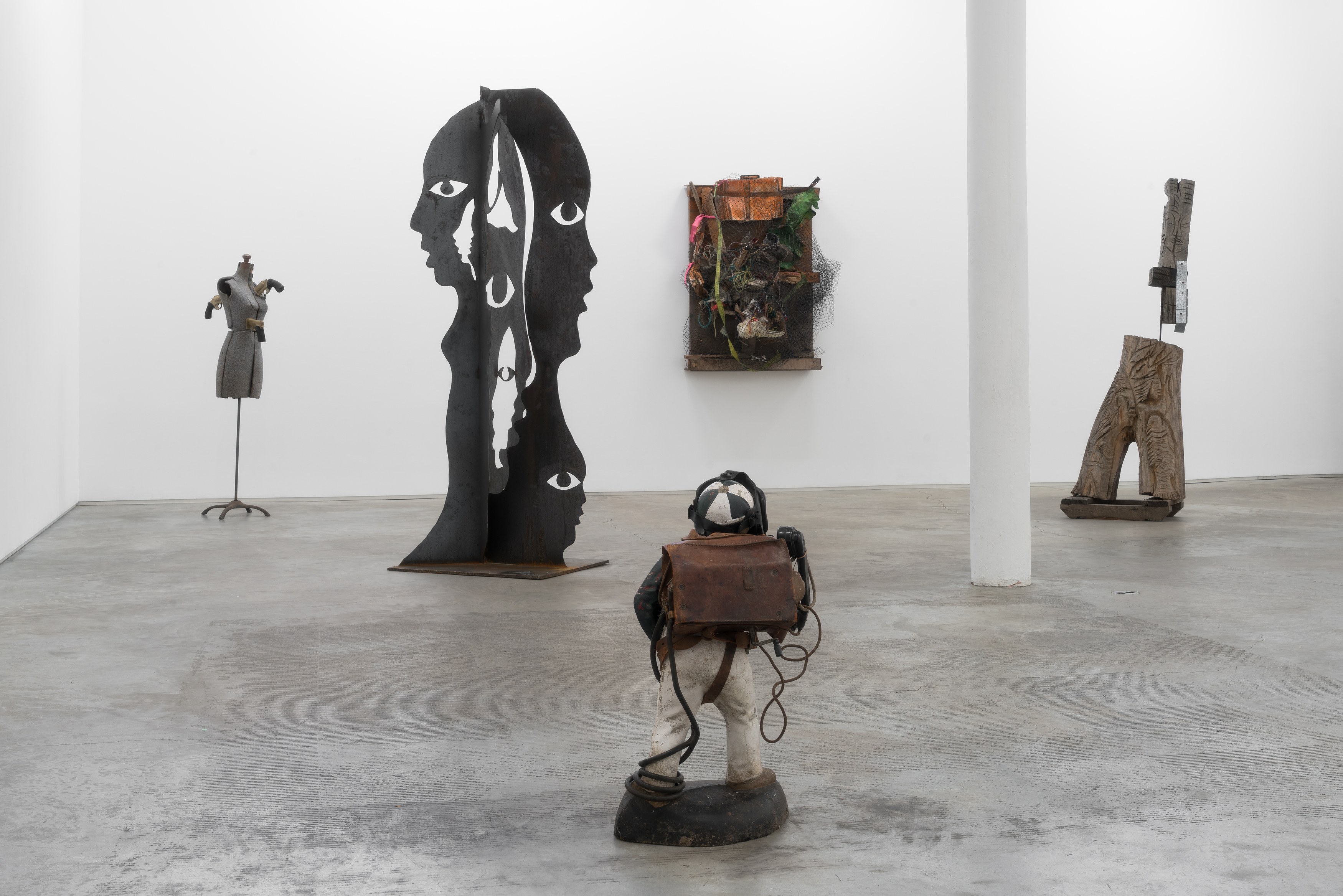 Lonnie Holley, Which Do We Drop First, The Baby or The Bomb? at James Fuentes, photo 7