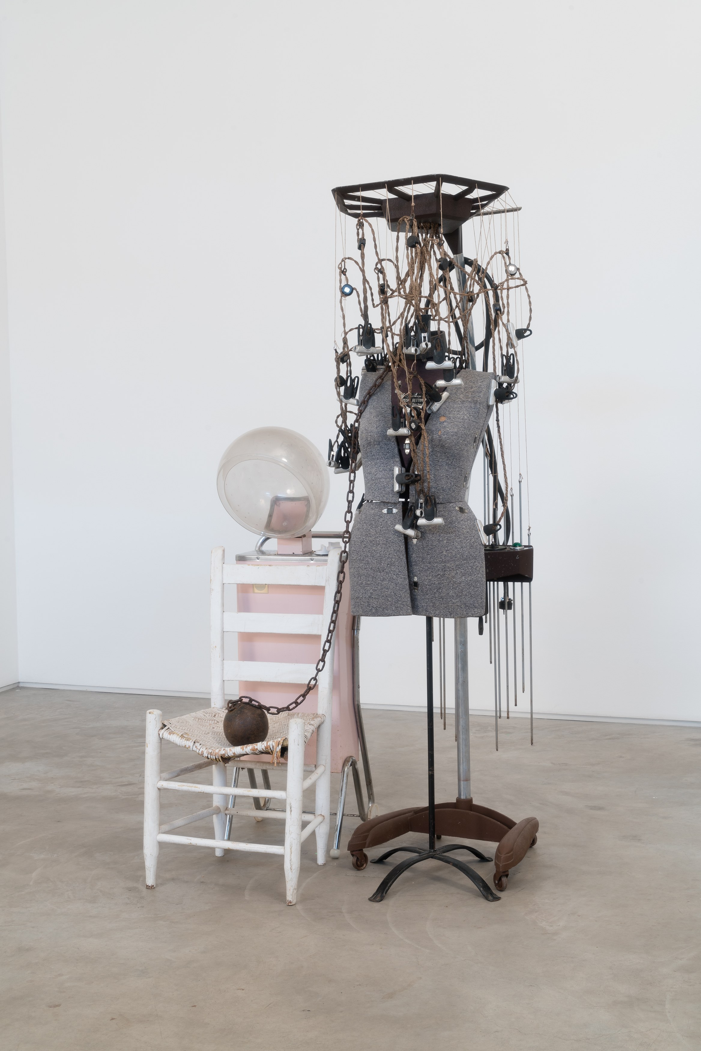 Lonnie Holley, Which Do We Drop First, The Baby or The Bomb? at James Fuentes, photo 27