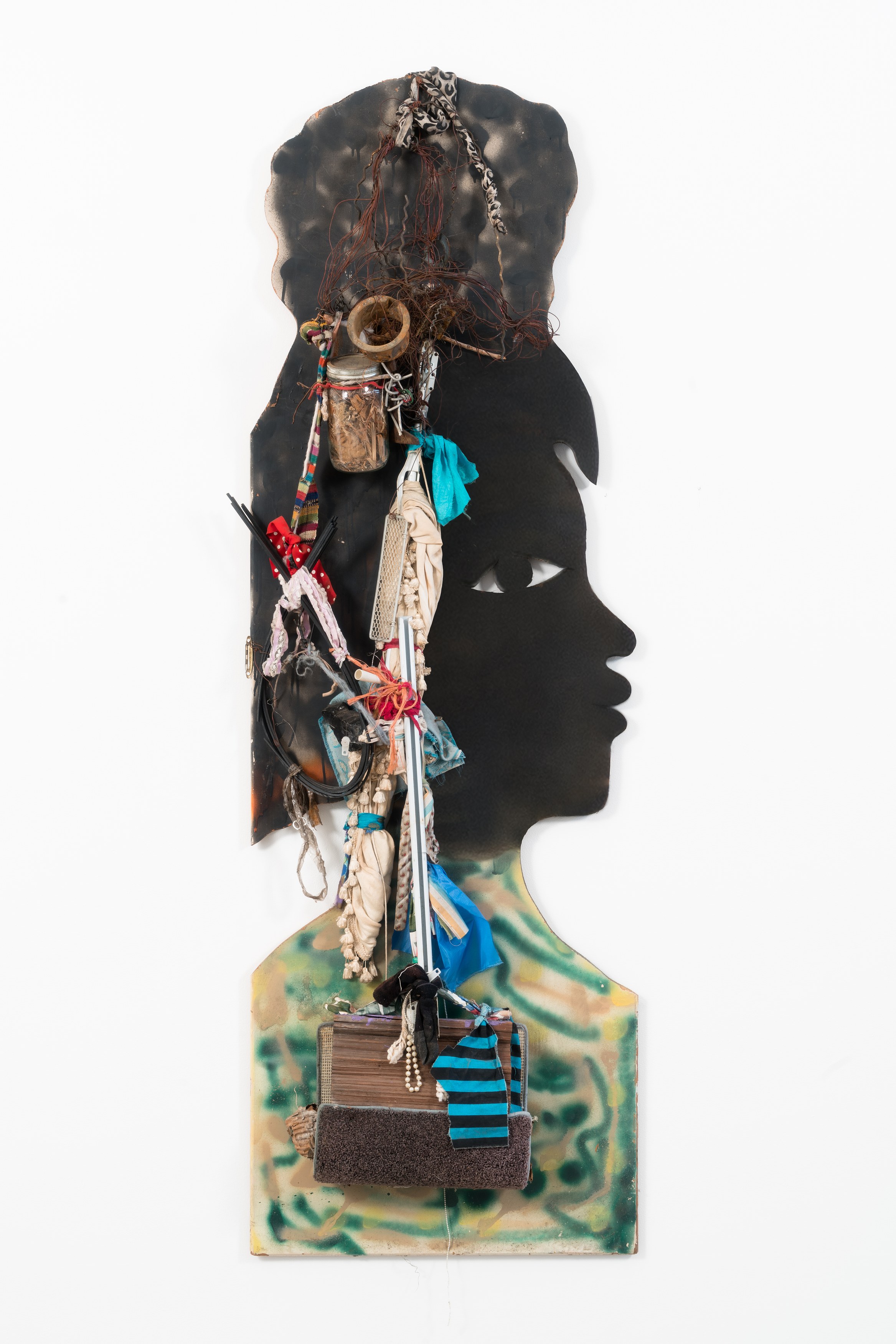 Lonnie Holley, Which Do We Drop First, The Baby or The Bomb? at James Fuentes, photo 35