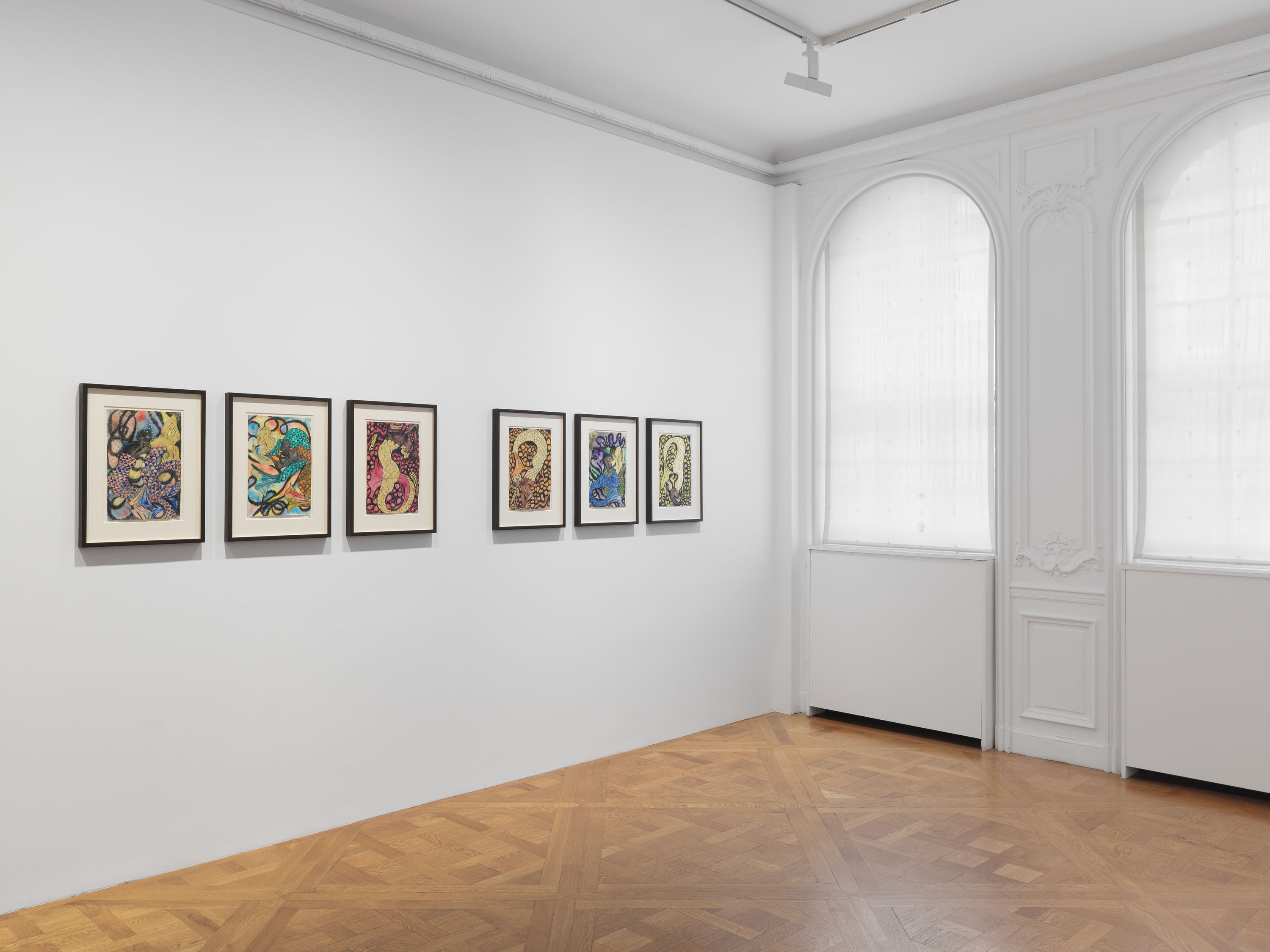 Chris Ofili, Dangerous Liaisons at Josh Smith Studio, Brooklyn, photo 6