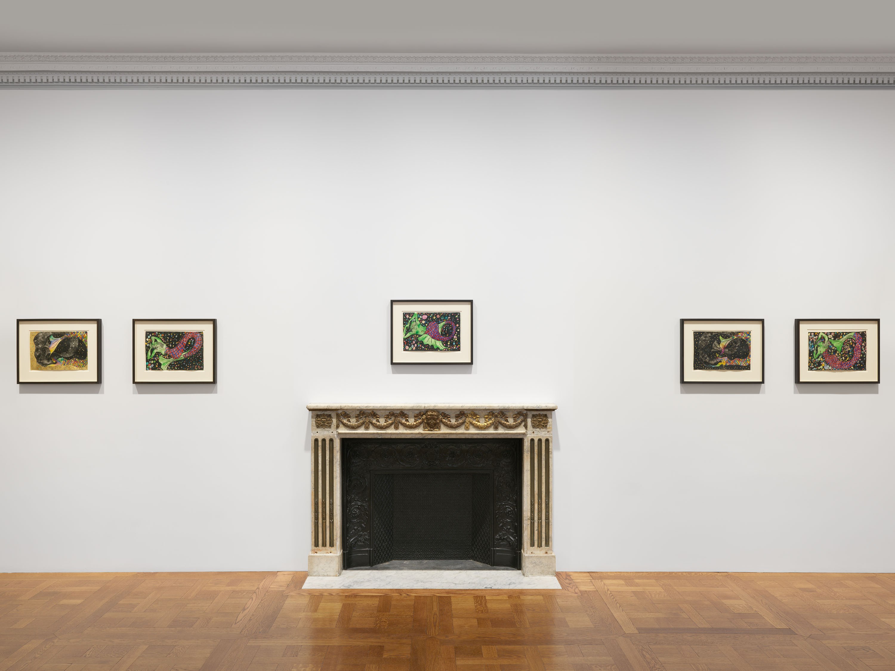 Chris Ofili, Dangerous Liaisons at Josh Smith Studio, Brooklyn, photo 14