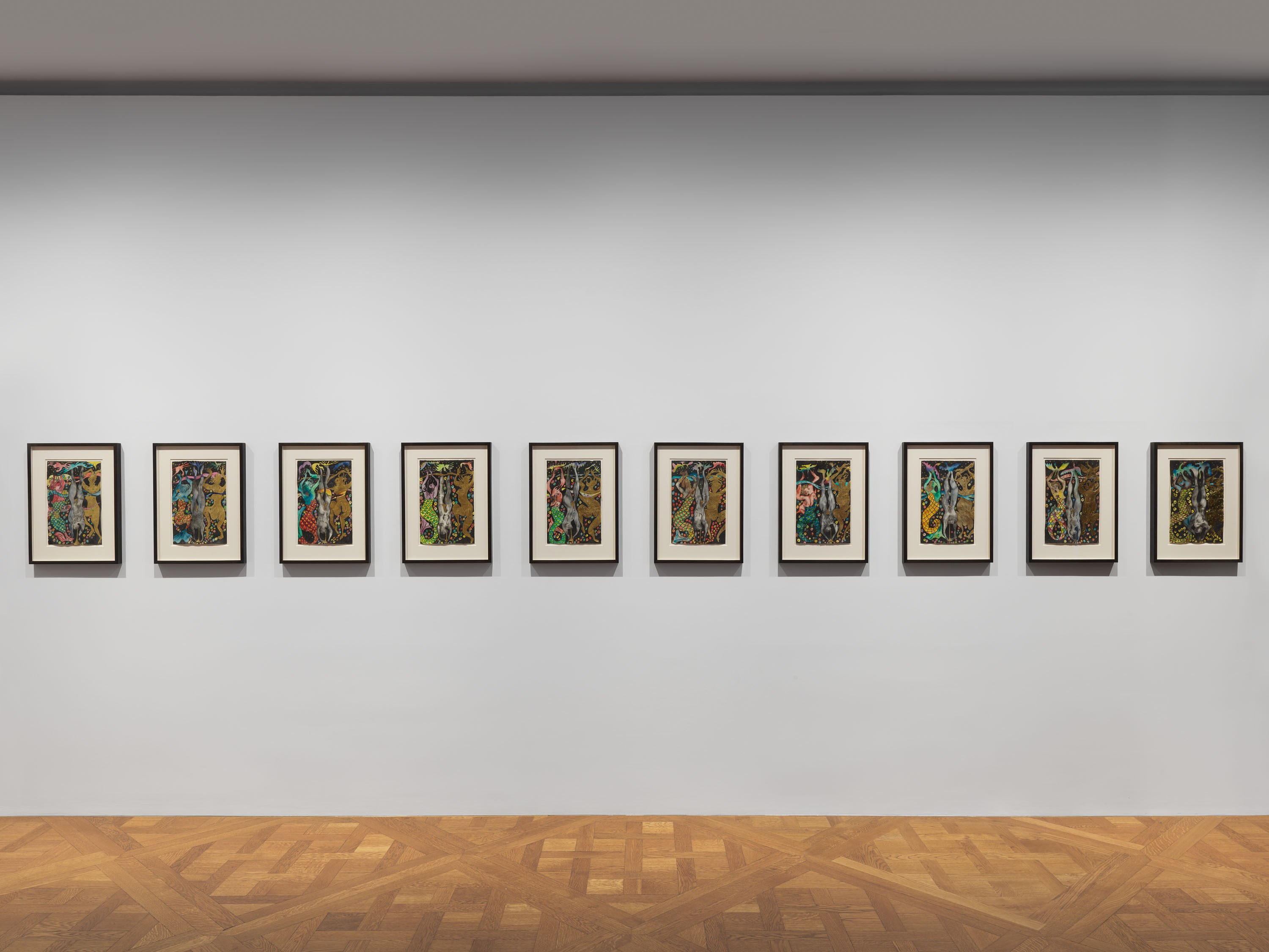 Chris Ofili, Dangerous Liaisons at Josh Smith Studio, Brooklyn, photo 19