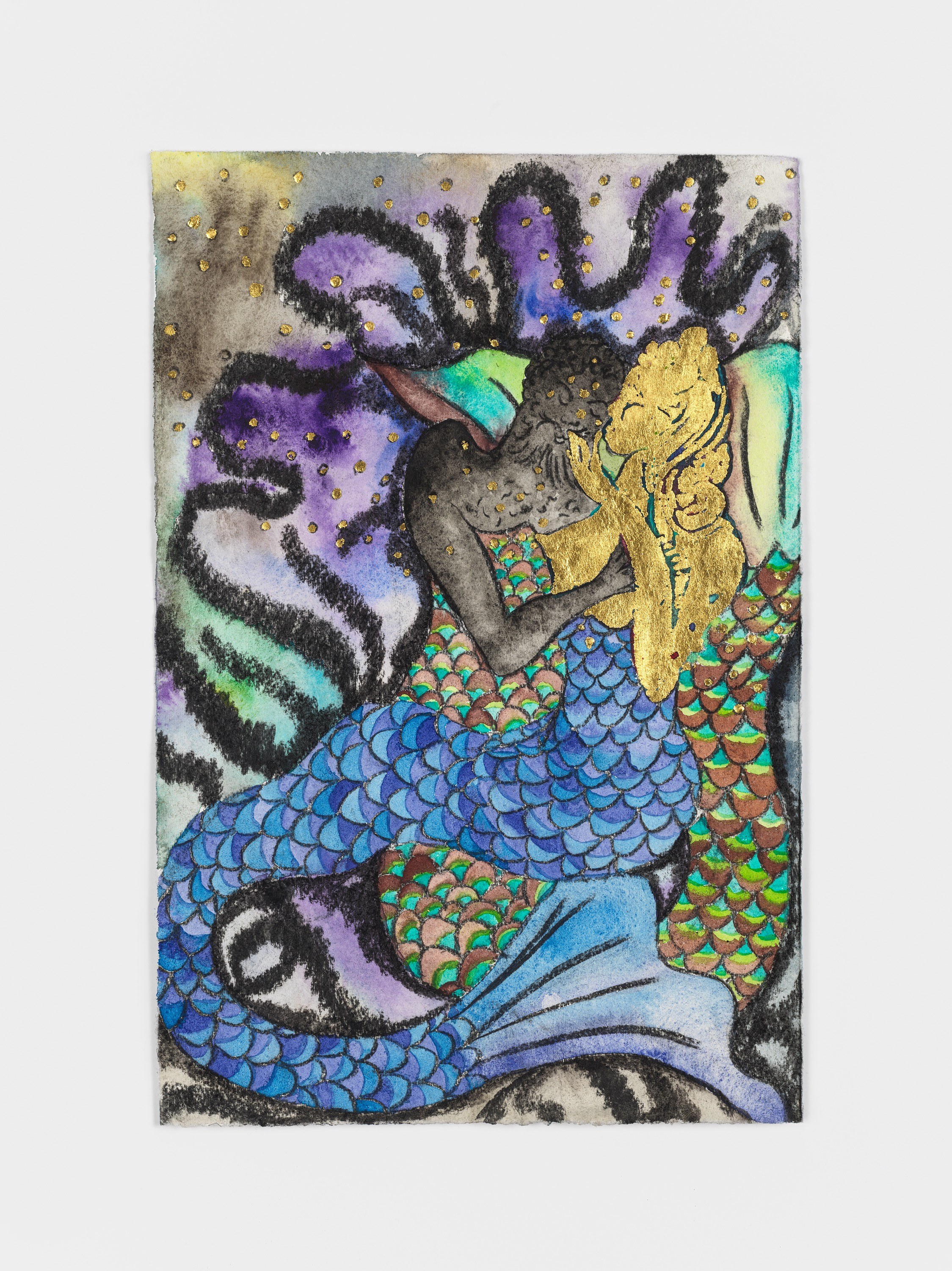 Chris Ofili, Dangerous Liaisons at Josh Smith Studio, Brooklyn, photo 25