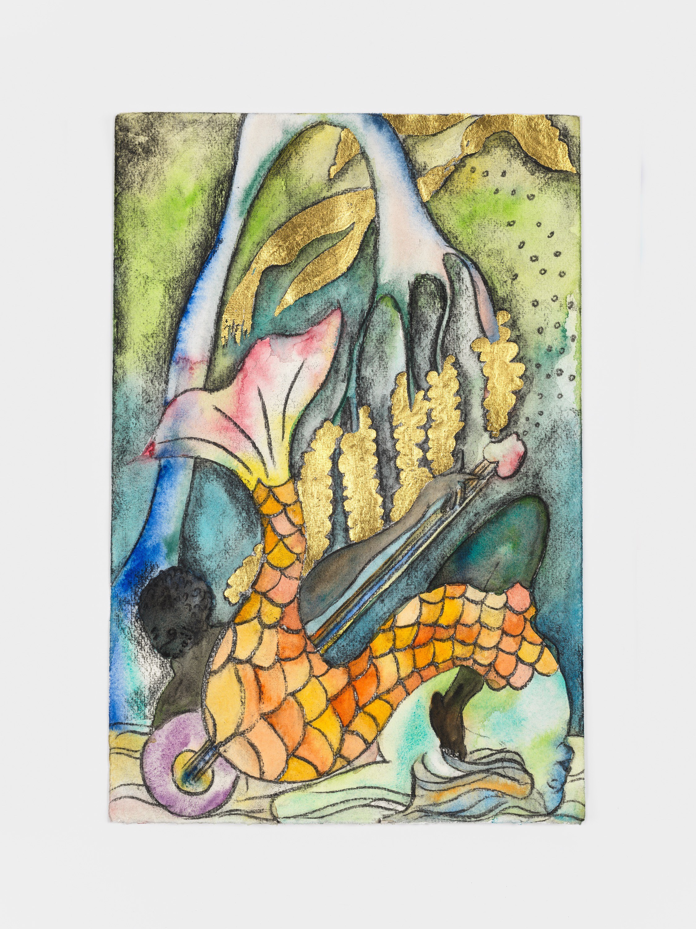 Chris Ofili, Dangerous Liaisons at Josh Smith Studio, Brooklyn, photo 27