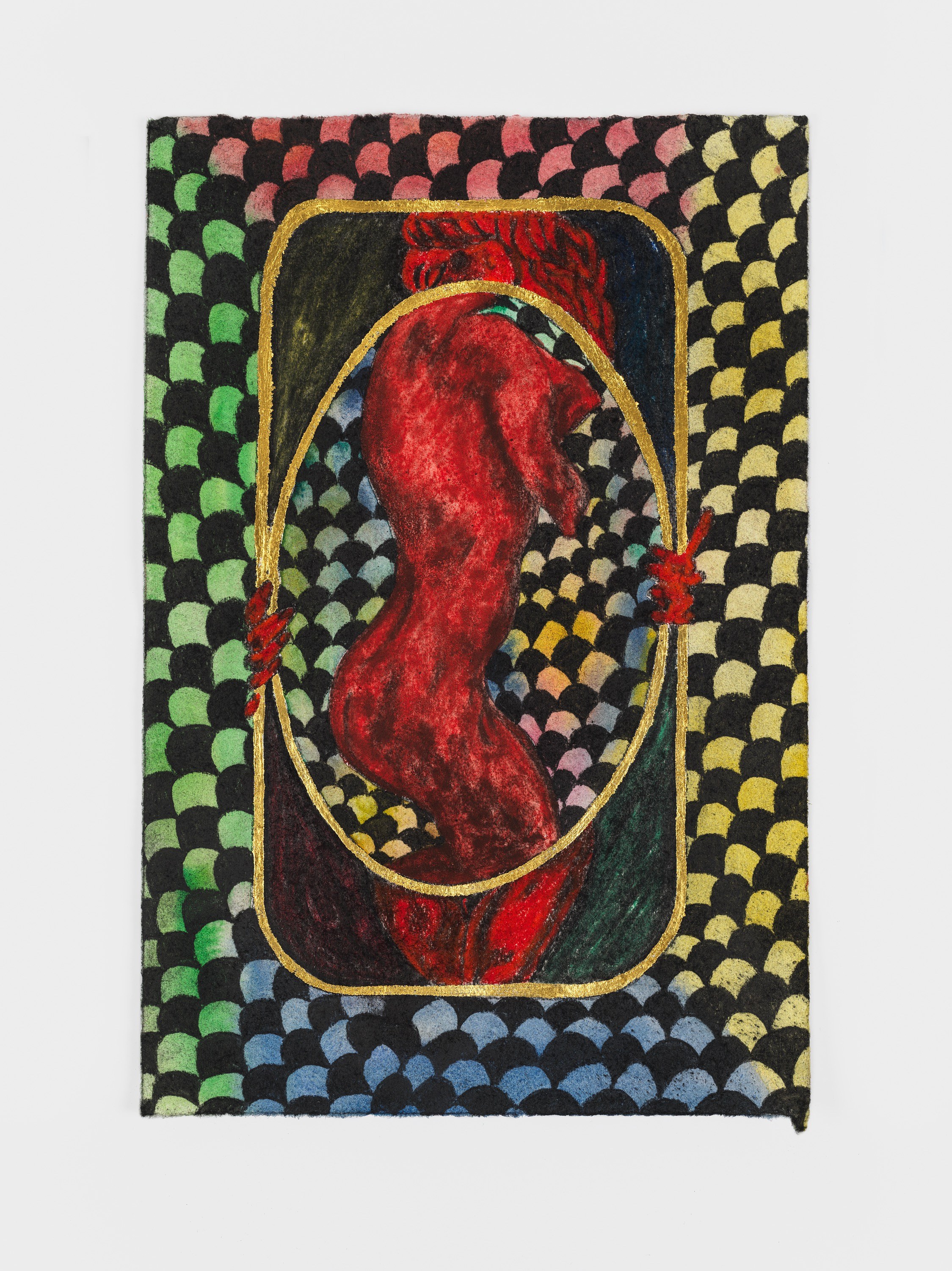 Chris Ofili, Dangerous Liaisons at Josh Smith Studio, Brooklyn, photo 28