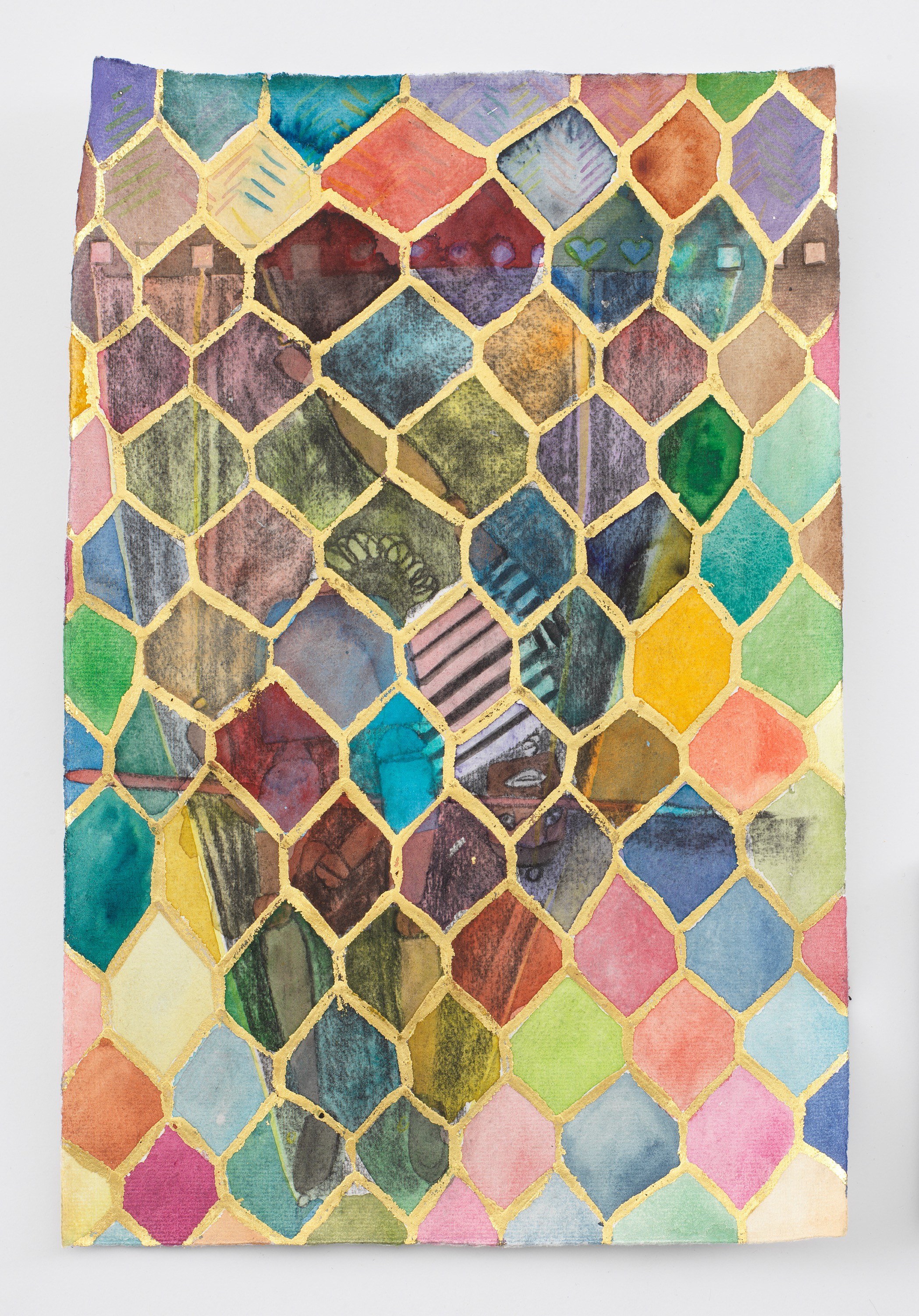 Chris Ofili, Dangerous Liaisons at Josh Smith Studio, Brooklyn, photo 33