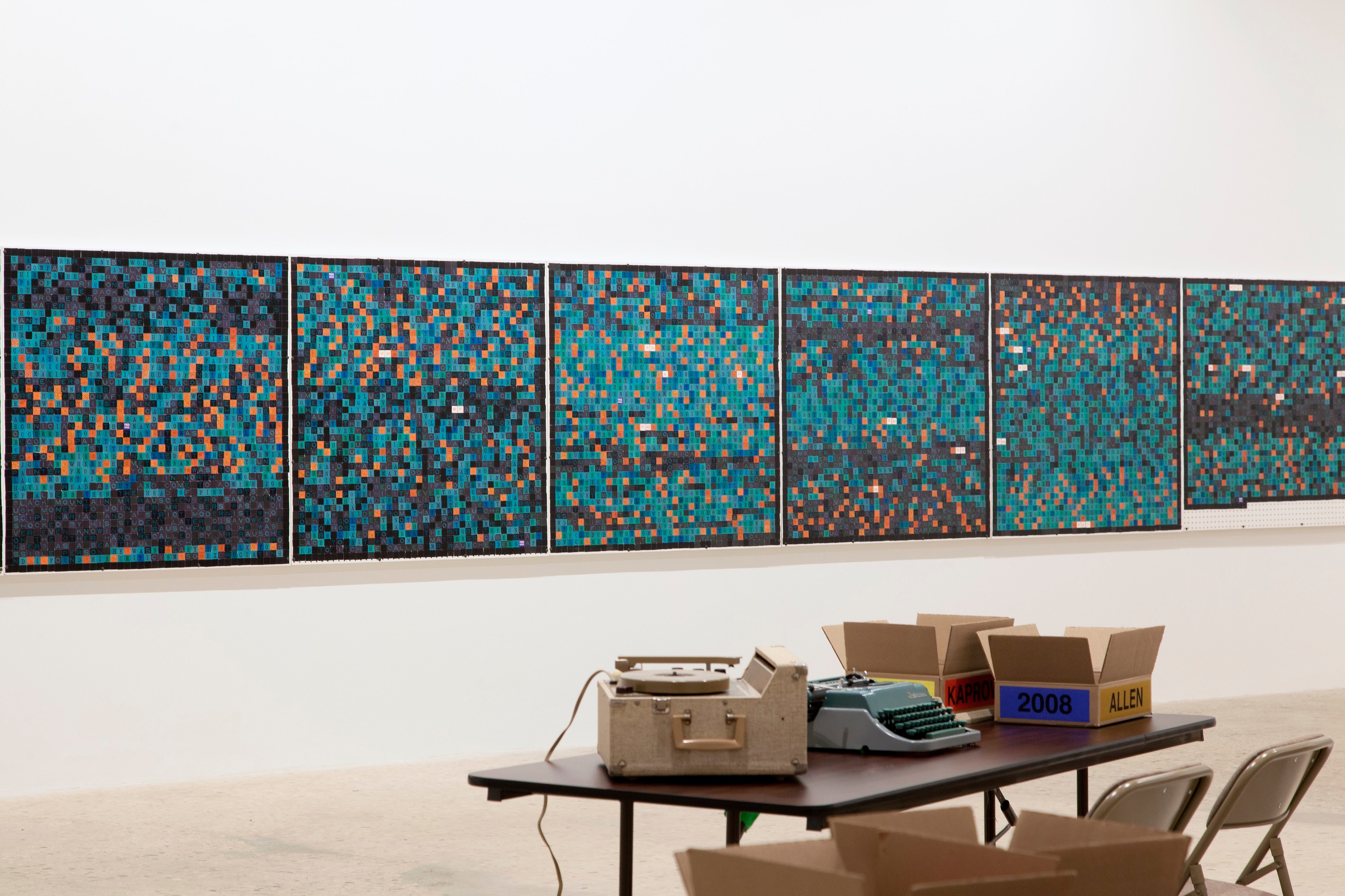Allen Ruppersberg, Allen Ruppersberg at Greene Naftali, photo 8