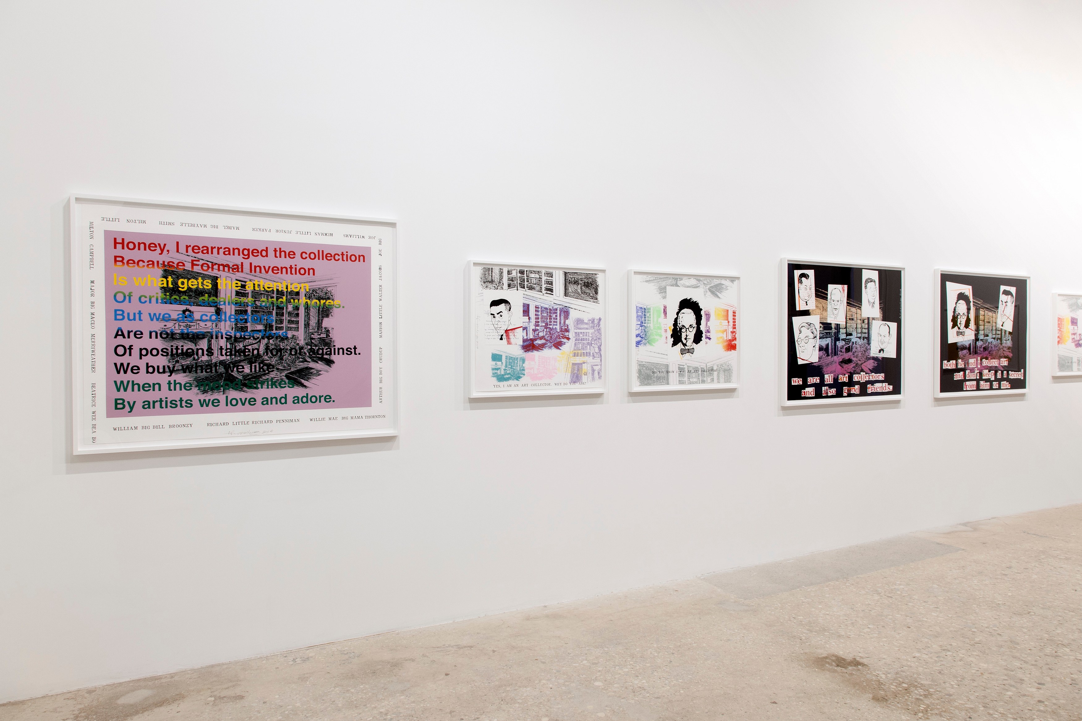 Allen Ruppersberg, Allen Ruppersberg at Greene Naftali, photo 13