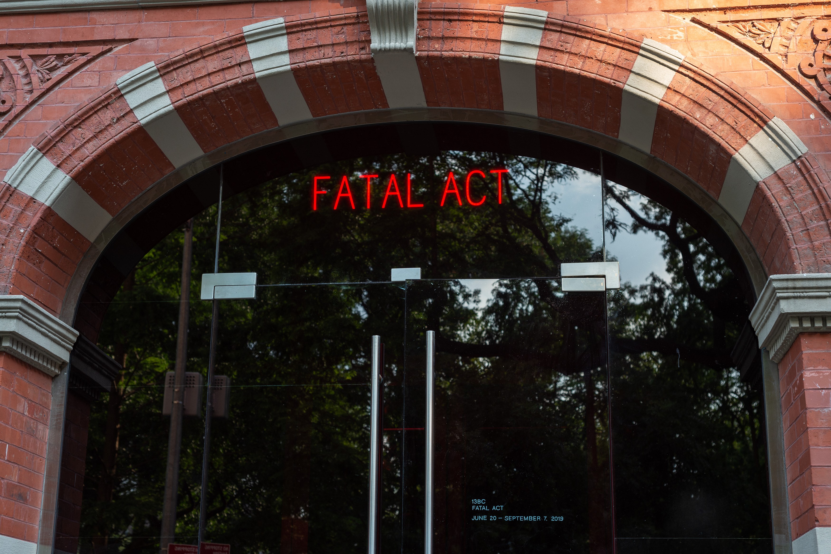Lucy Raven, Evan Calder Williams, Fatal Act at 80WSE, photo 2