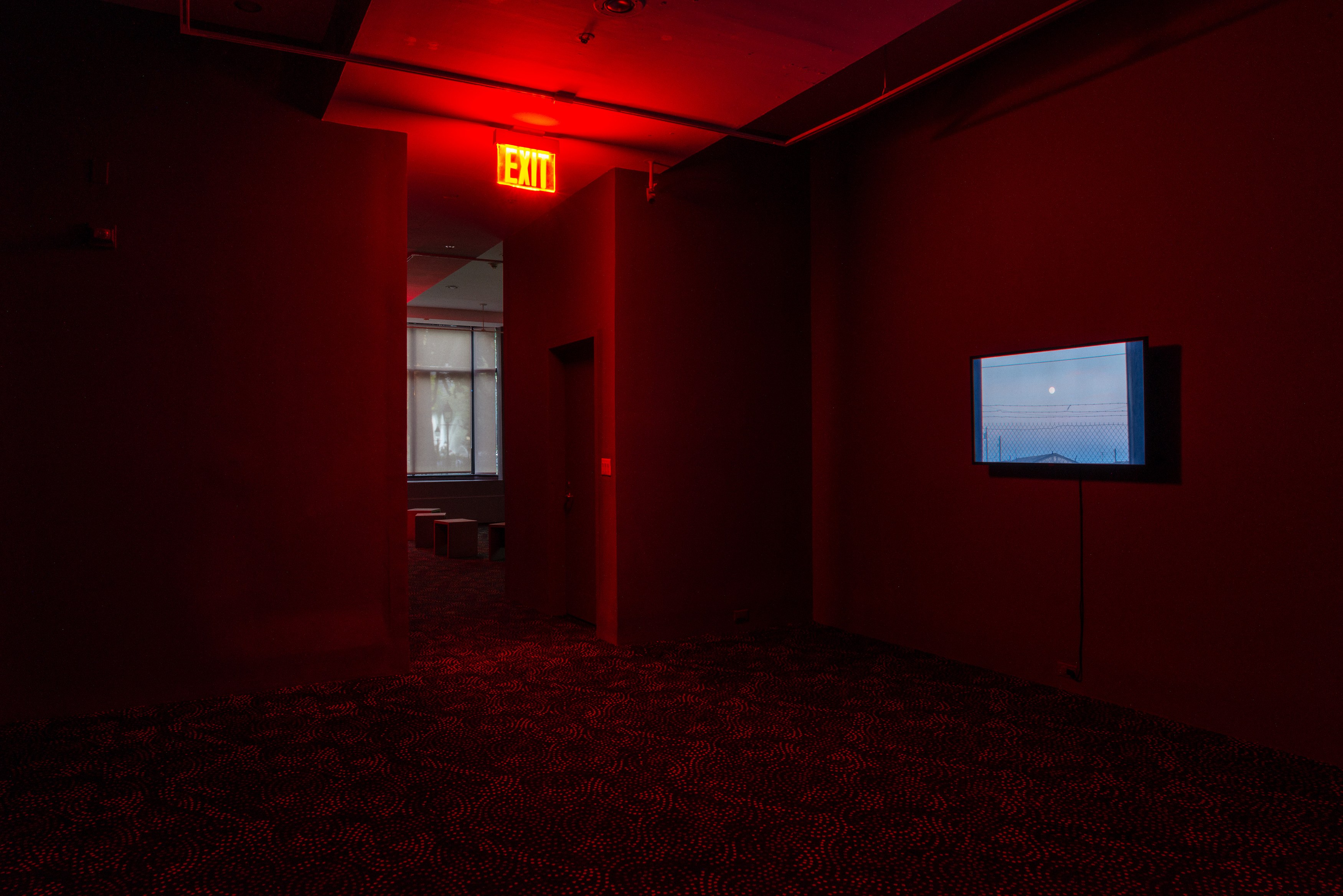Lucy Raven, Evan Calder Williams, Fatal Act at 80WSE, photo 22