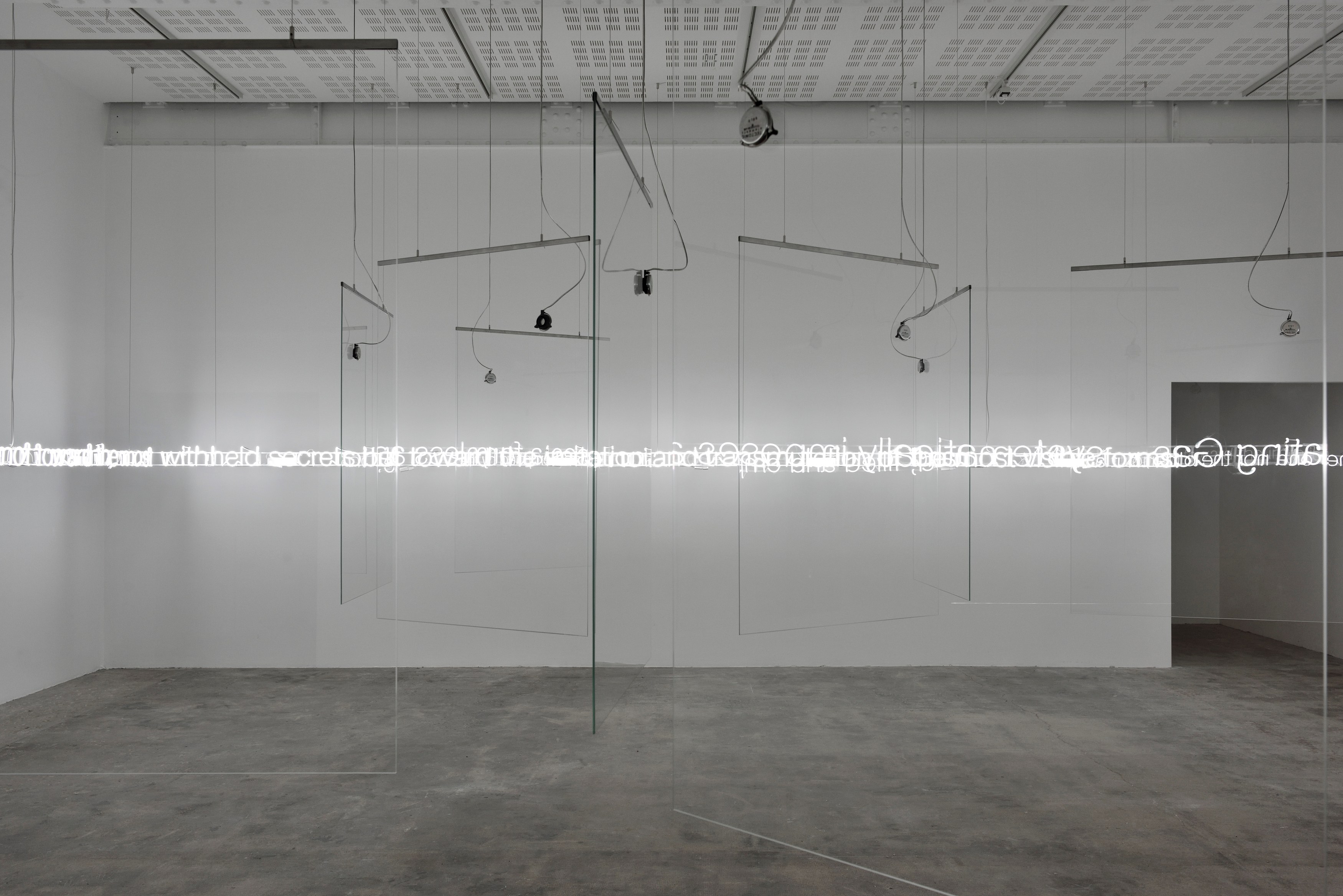 Cerith Wyn Evans, As If, Seeing in the Manner of Listening... at Marian Goodman Gallery, photo 9
