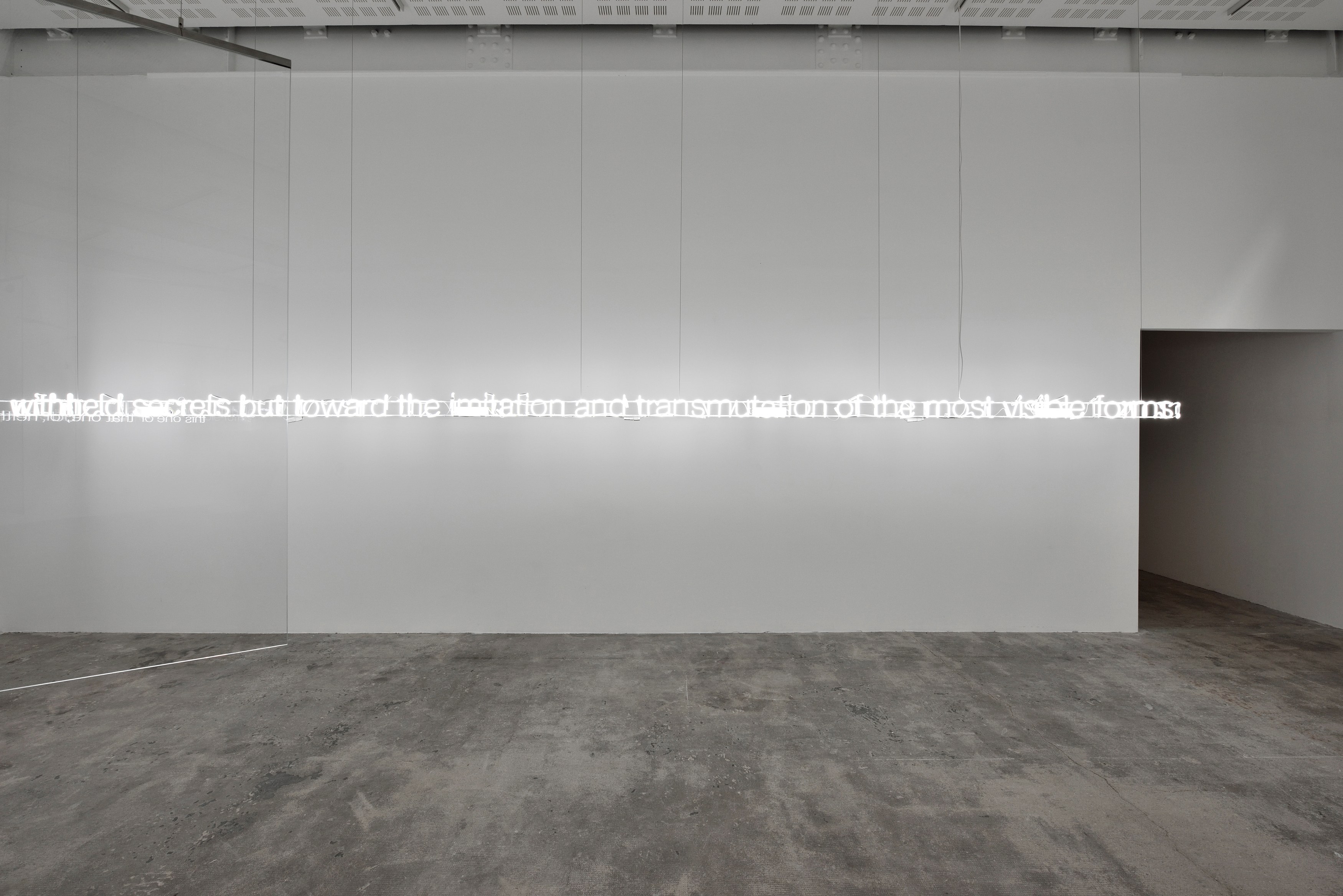 Cerith Wyn Evans, As If, Seeing in the Manner of Listening... at Marian Goodman Gallery, photo 12