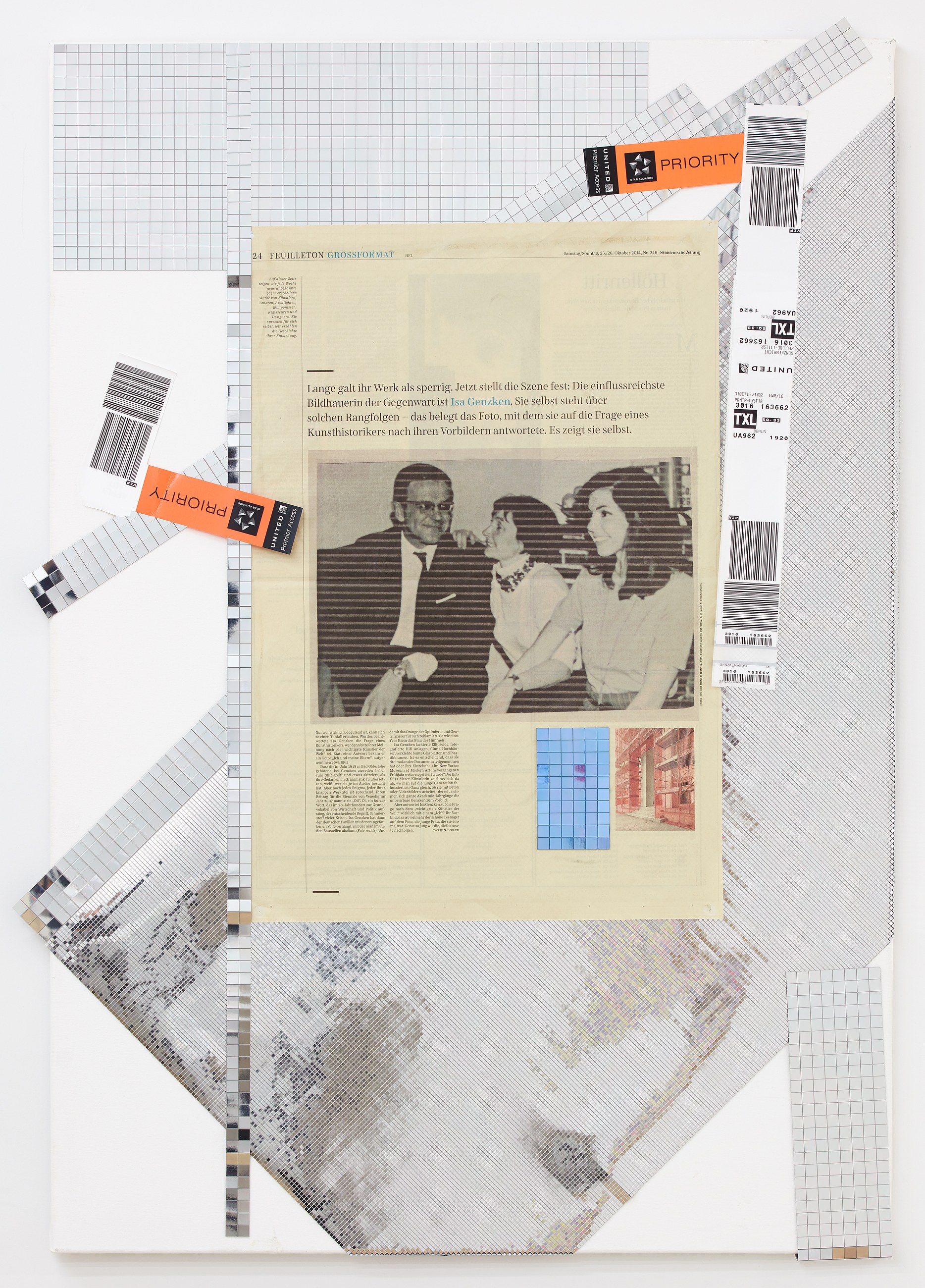 Isa Genzken, Portraits at Galerie Buchholz, Berlin, photo 30