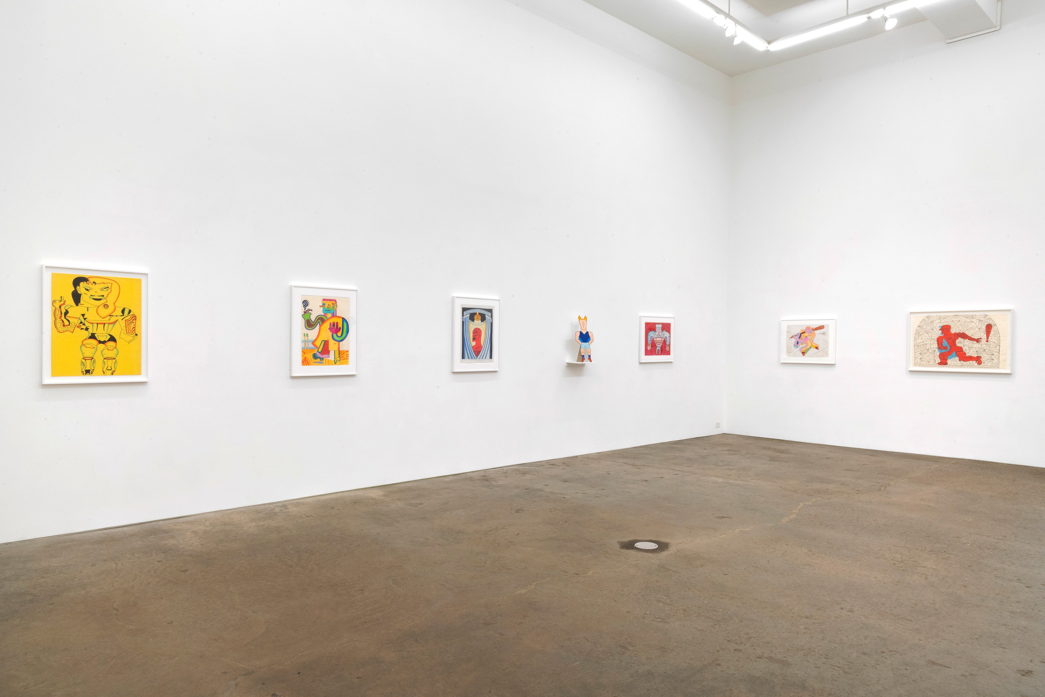 Karl Wirsum, Unmixedly at Ease: 50 Years of Drawing at Derek Eller Gallery, photo 2