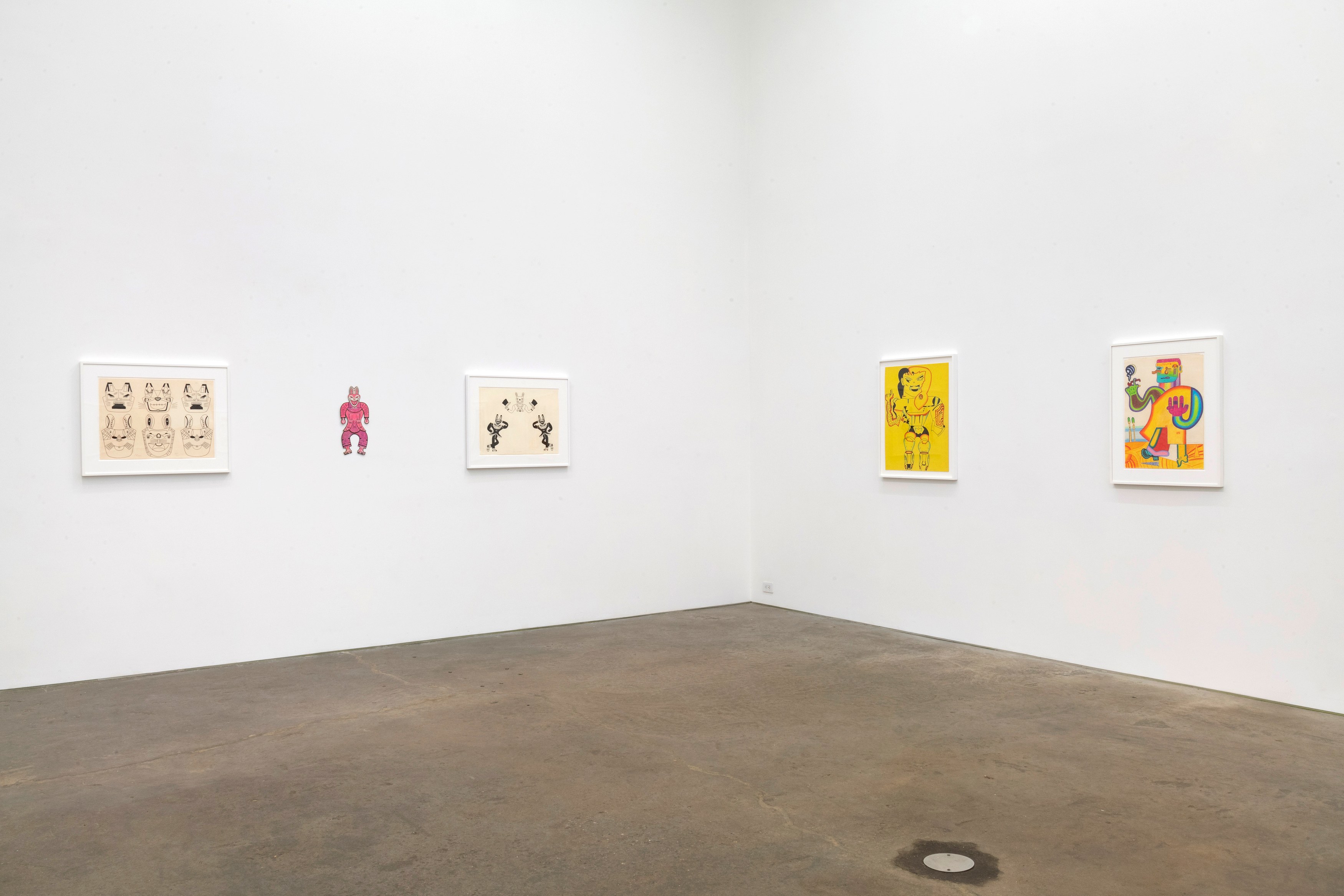 Karl Wirsum, Unmixedly at Ease: 50 Years of Drawing at Derek Eller Gallery, photo 4
