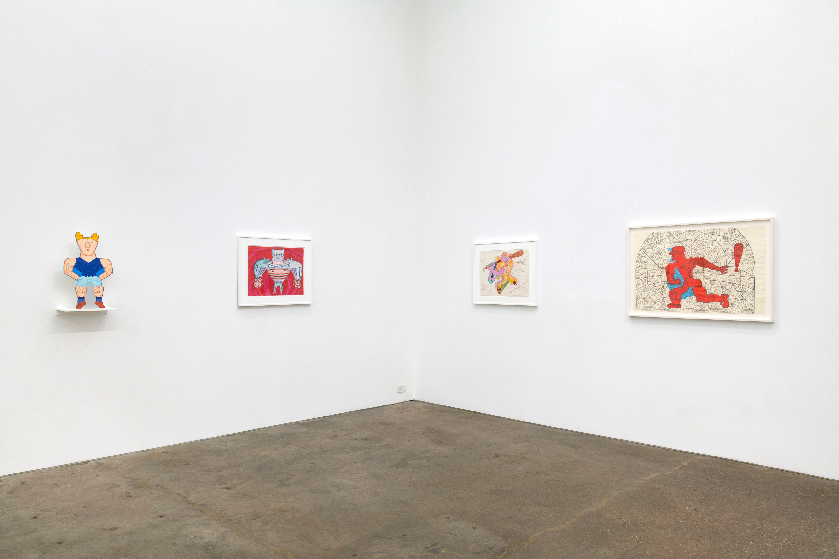 Karl Wirsum, Unmixedly at Ease: 50 Years of Drawing at Derek Eller Gallery, photo 5