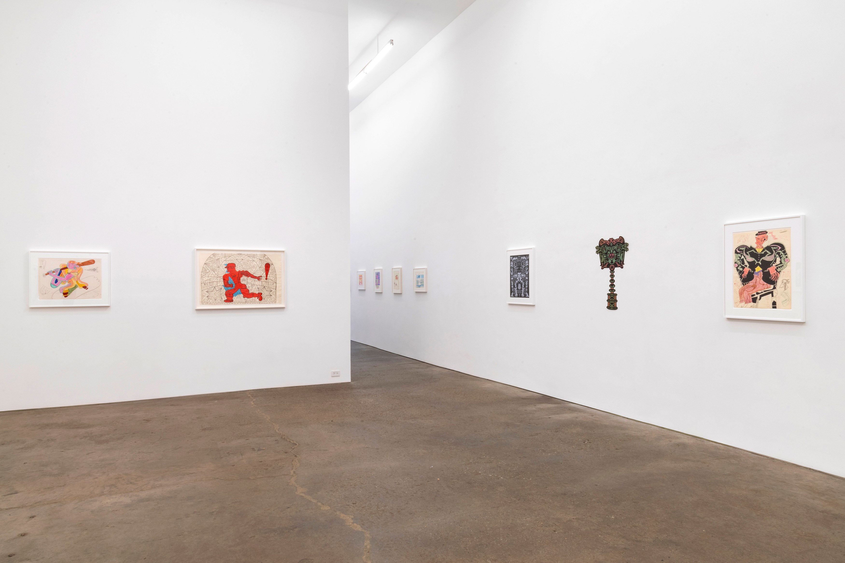 Karl Wirsum, Unmixedly at Ease: 50 Years of Drawing at Derek Eller Gallery, photo 8