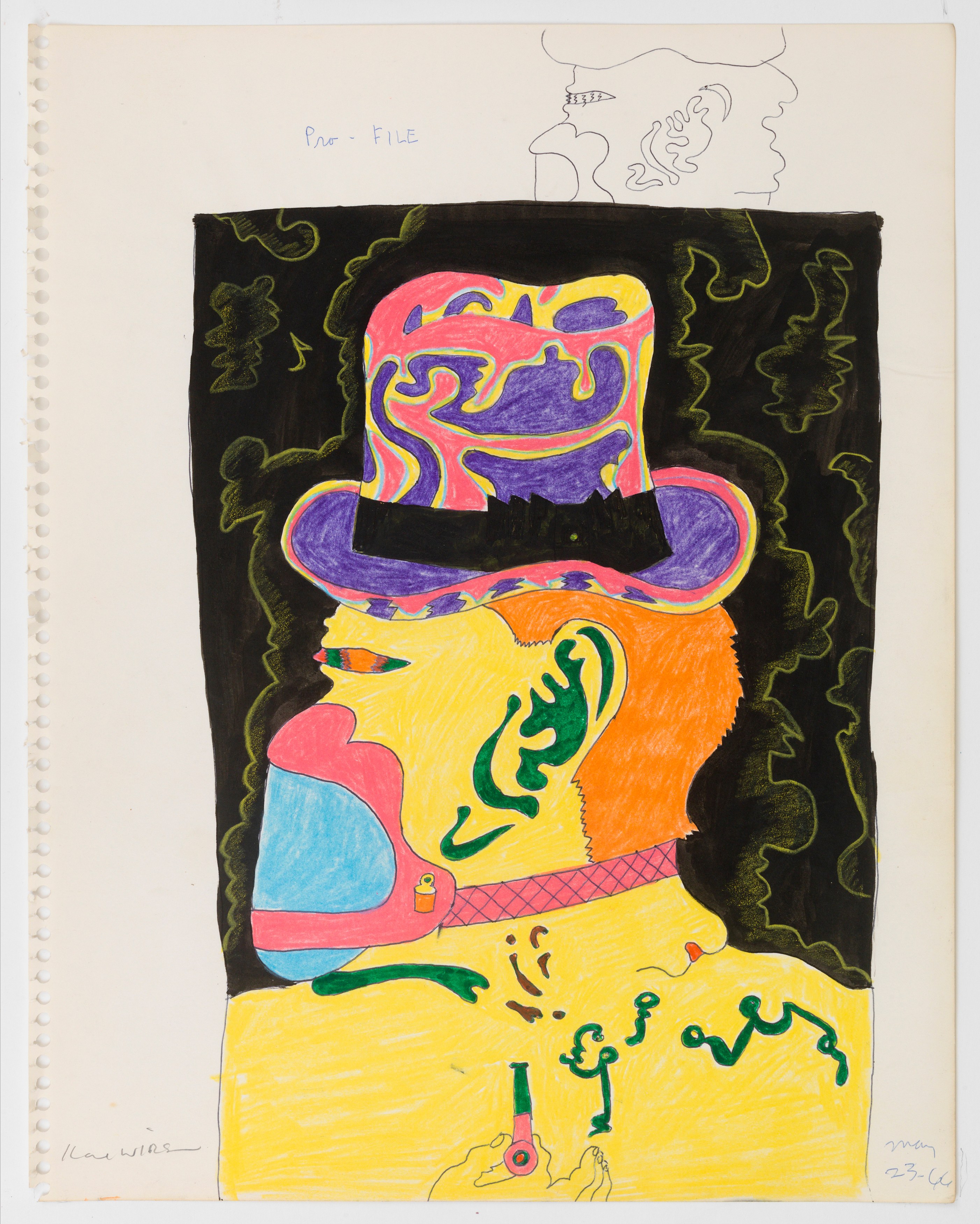 Karl Wirsum, Unmixedly at Ease: 50 Years of Drawing at Derek Eller Gallery, photo 19